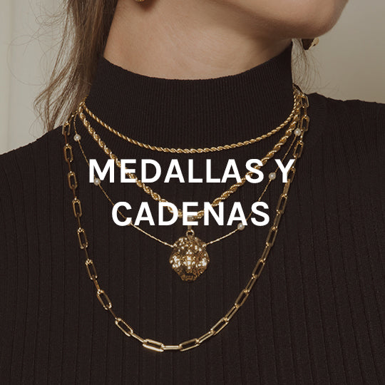Medallas y cadenas