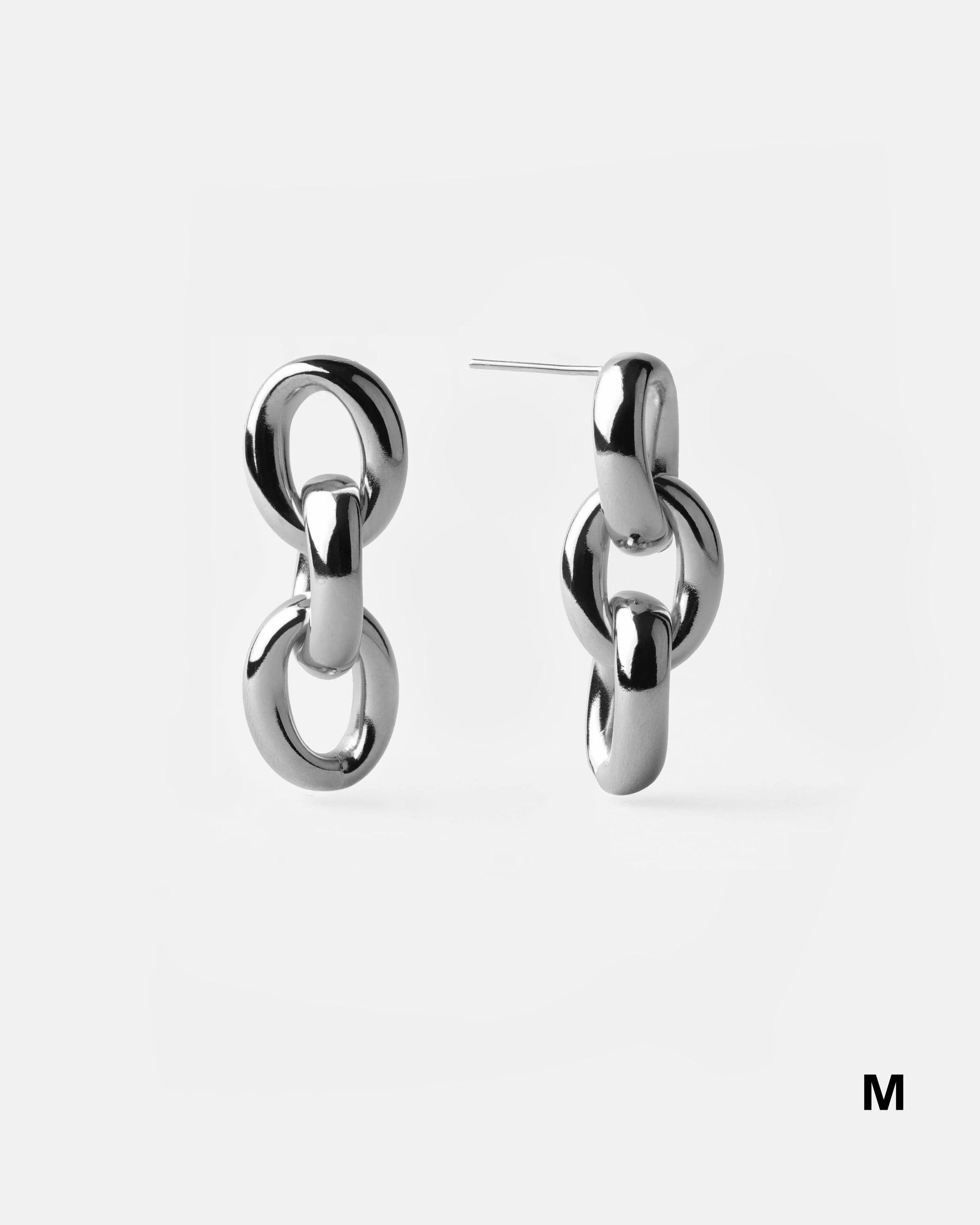 Pendientes Oval Links II - NUNU BARCELONA