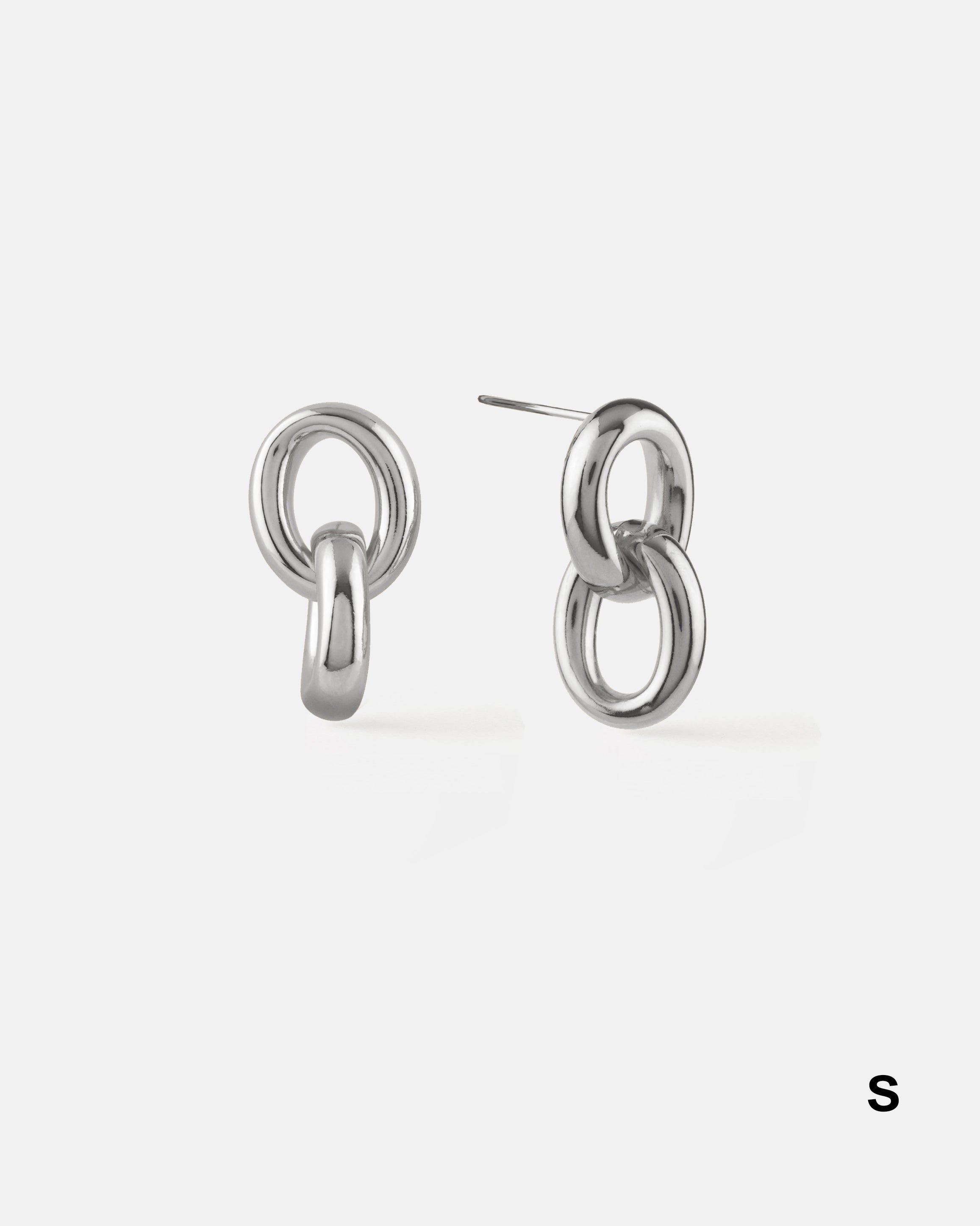 Pendientes Oval Links II - NUNU BARCELONA