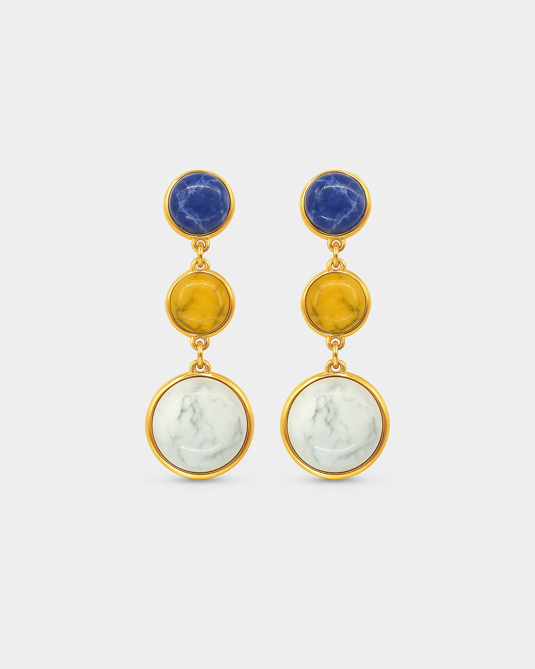 Pendientes Moon Stones