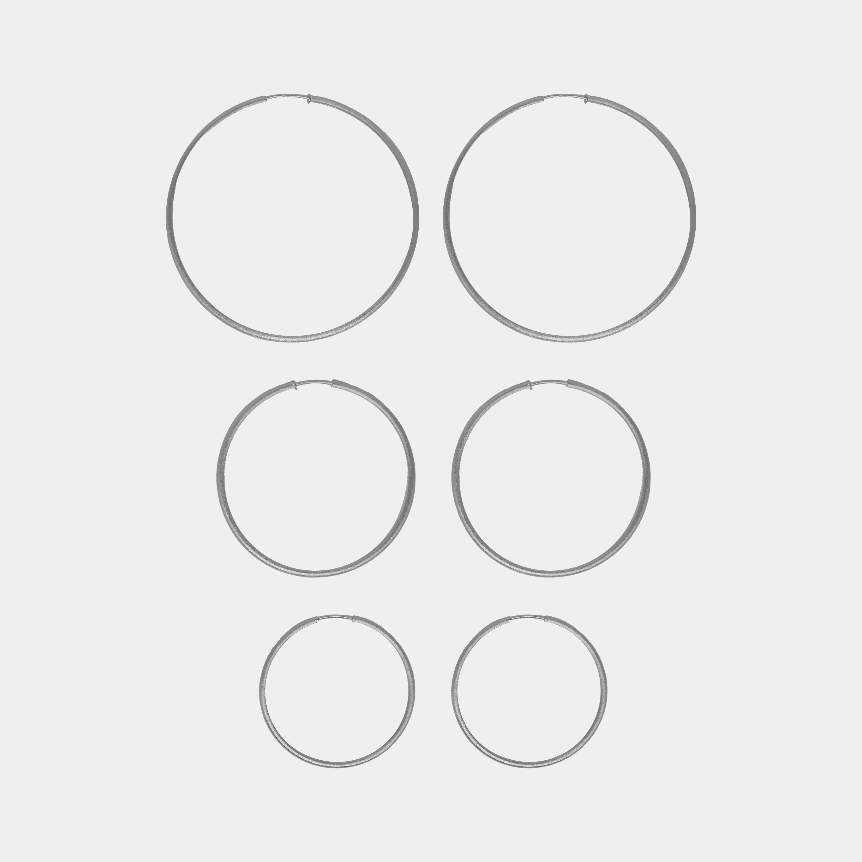 Pendientes Matt Hoops Rodio