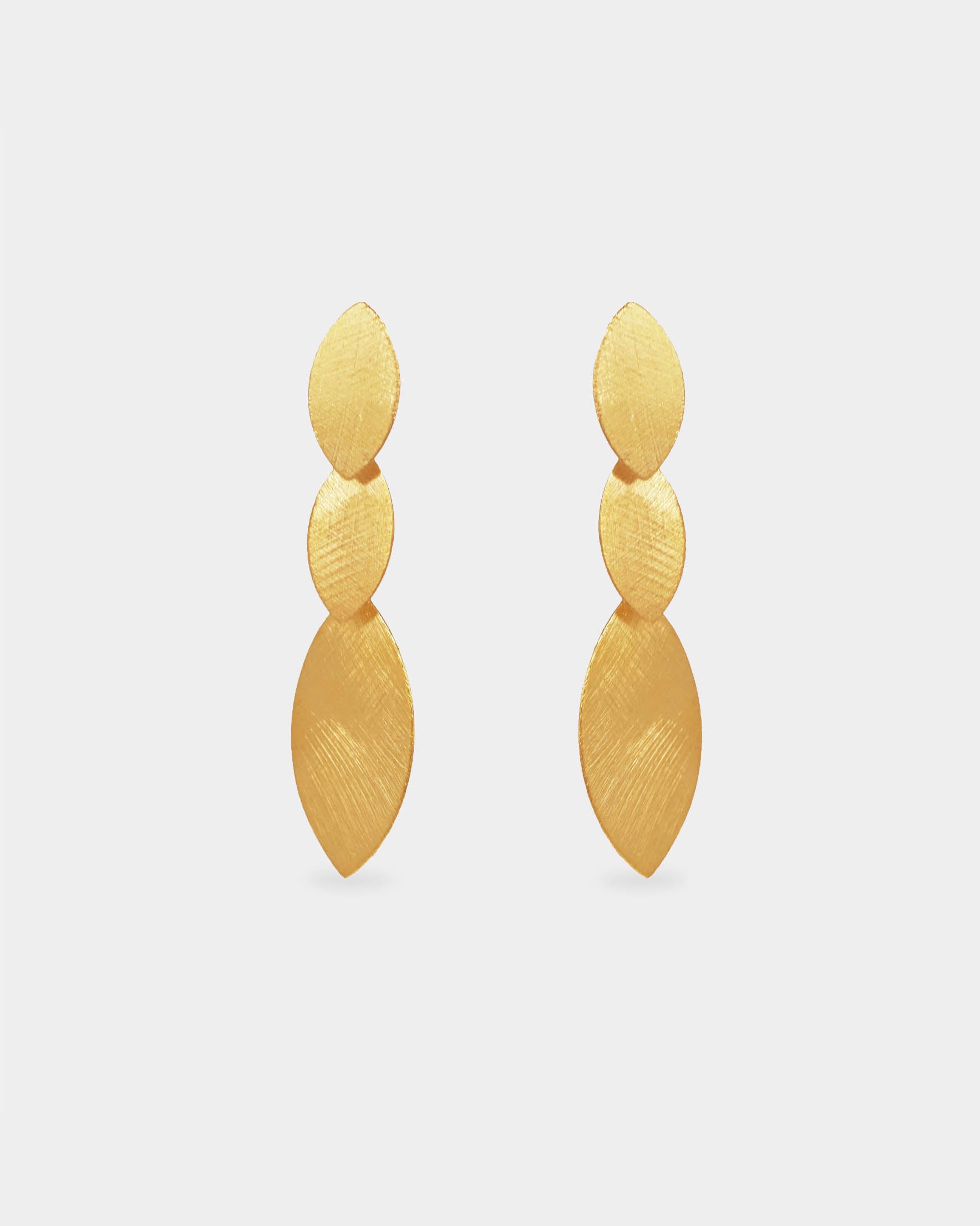 Pendientes Three Leaves