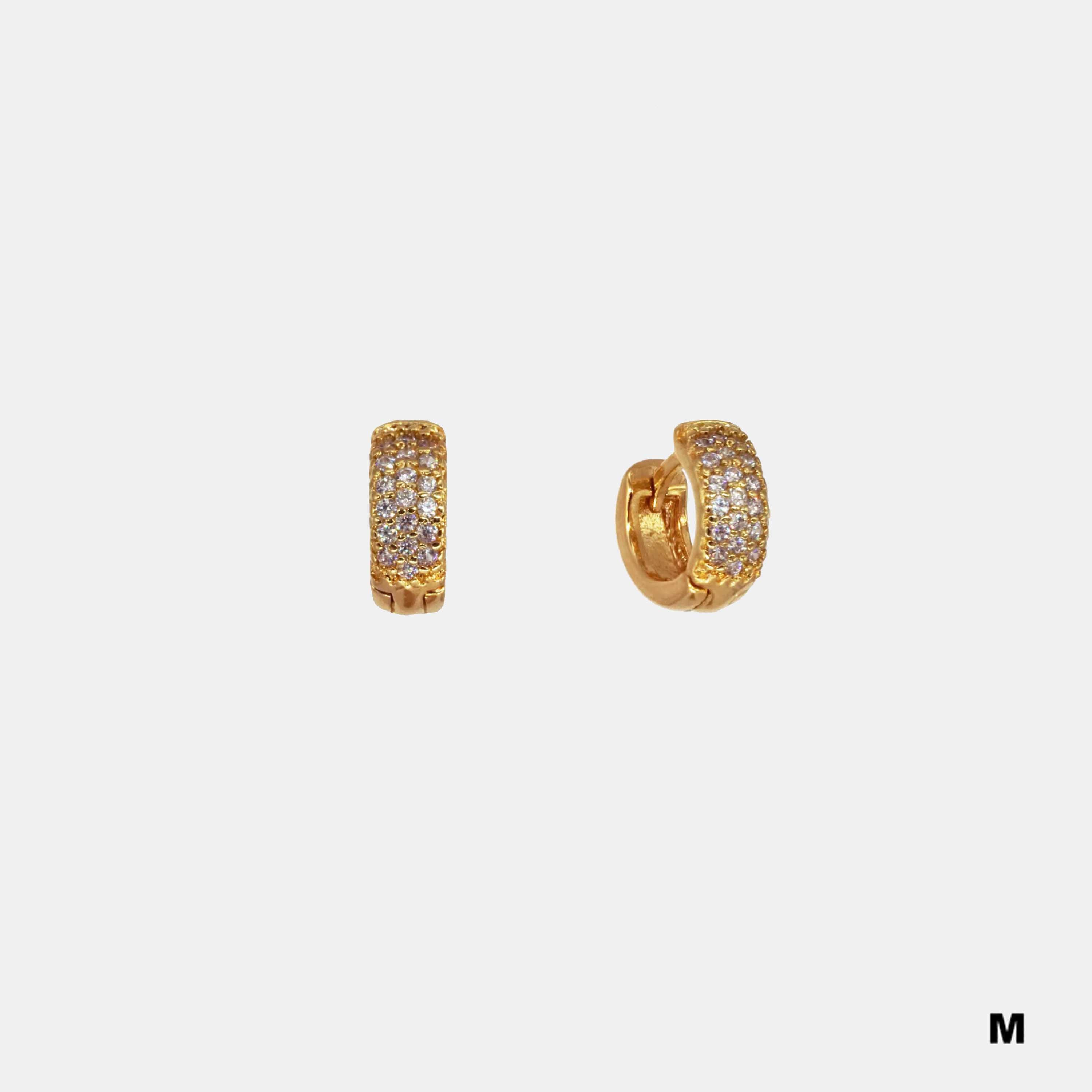 Pendientes Triple Diamonds II - NUNU BARCELONA