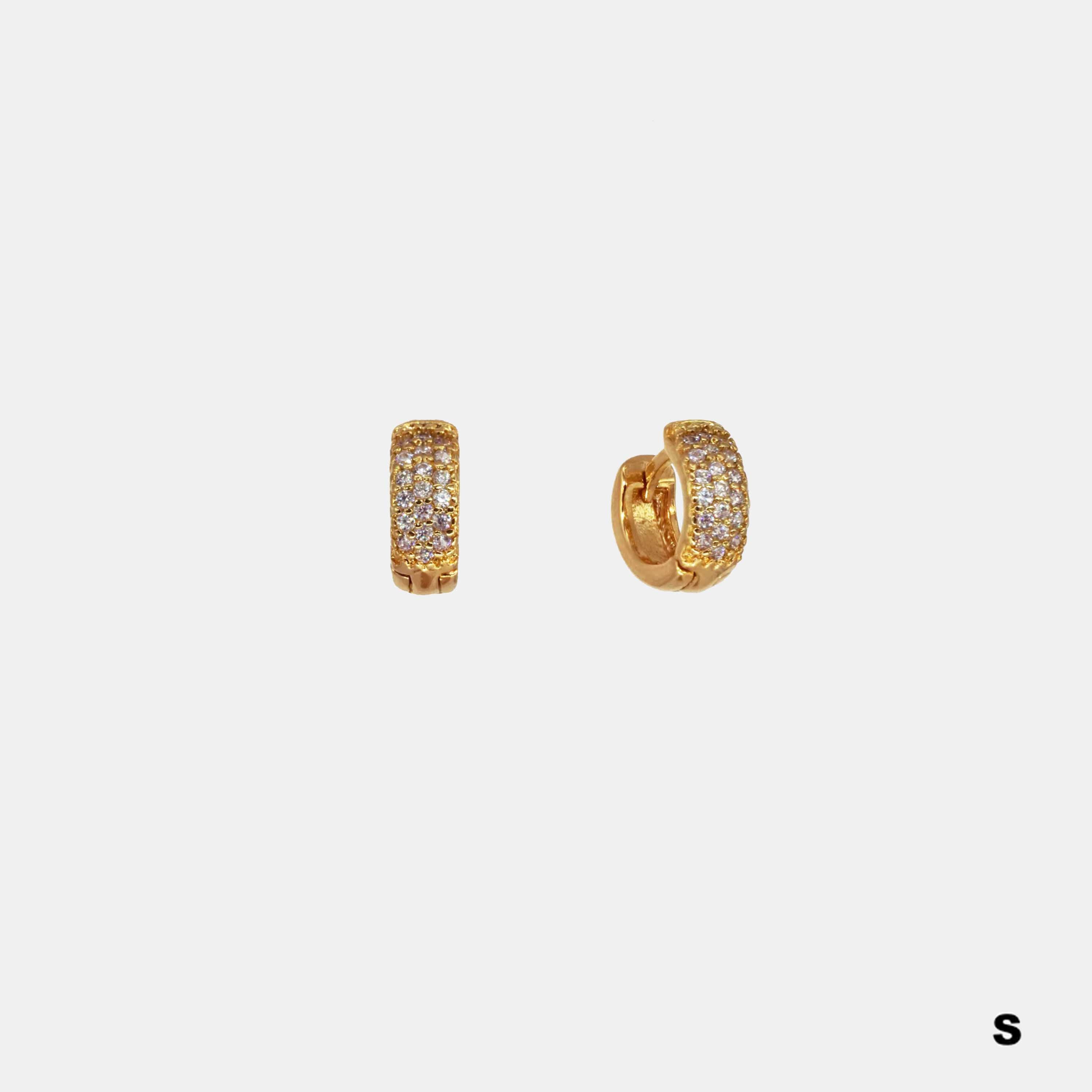 Pendientes Triple Diamonds II - NUNU BARCELONA
