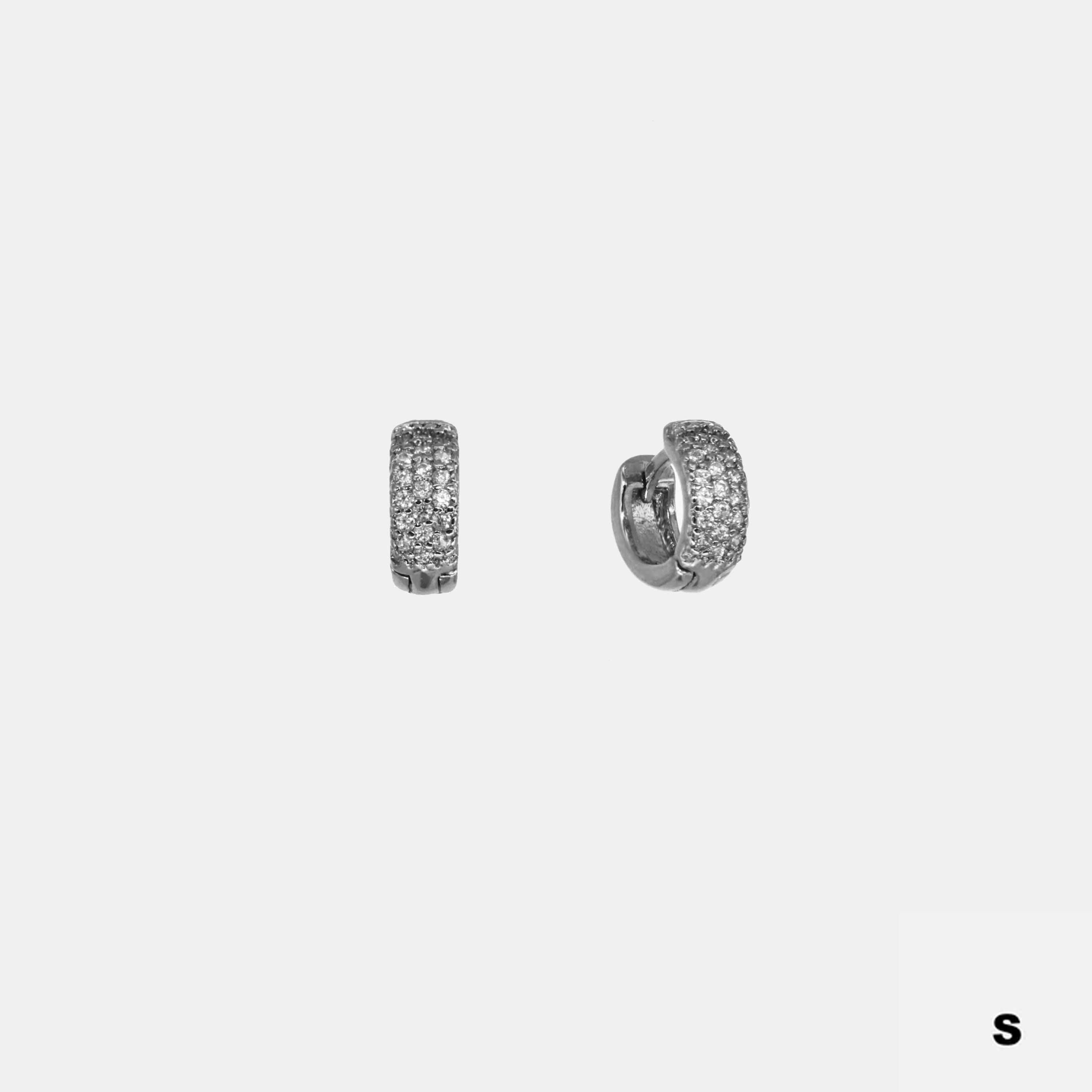 Pendientes Triple Diamonds II - NUNU BARCELONA
