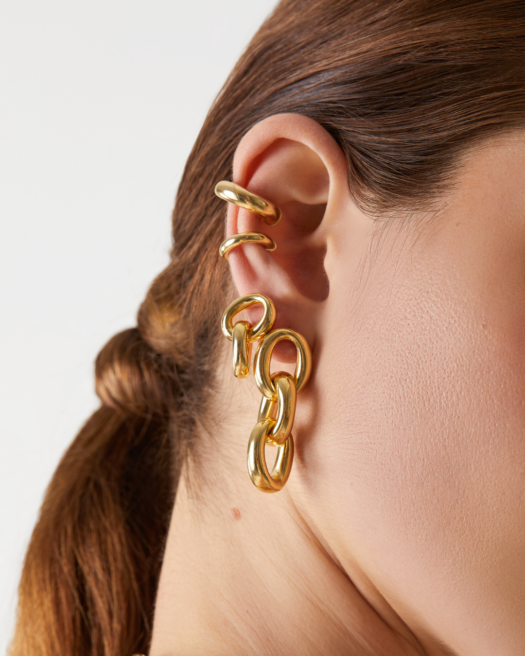 Pendientes Maxi Oval - NUNU BARCELONA