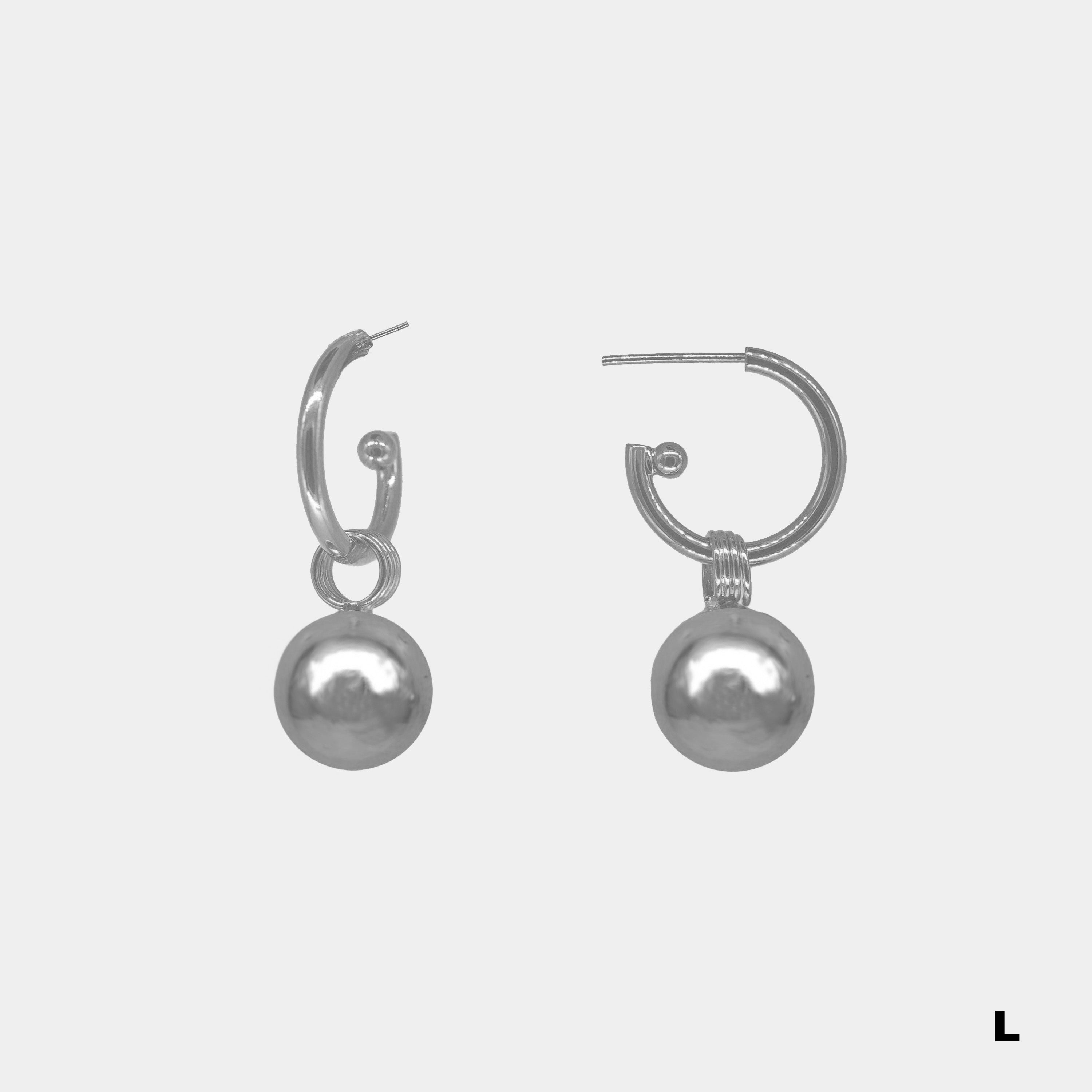 Pendientes Ring Ball - NUNU BARCELONA