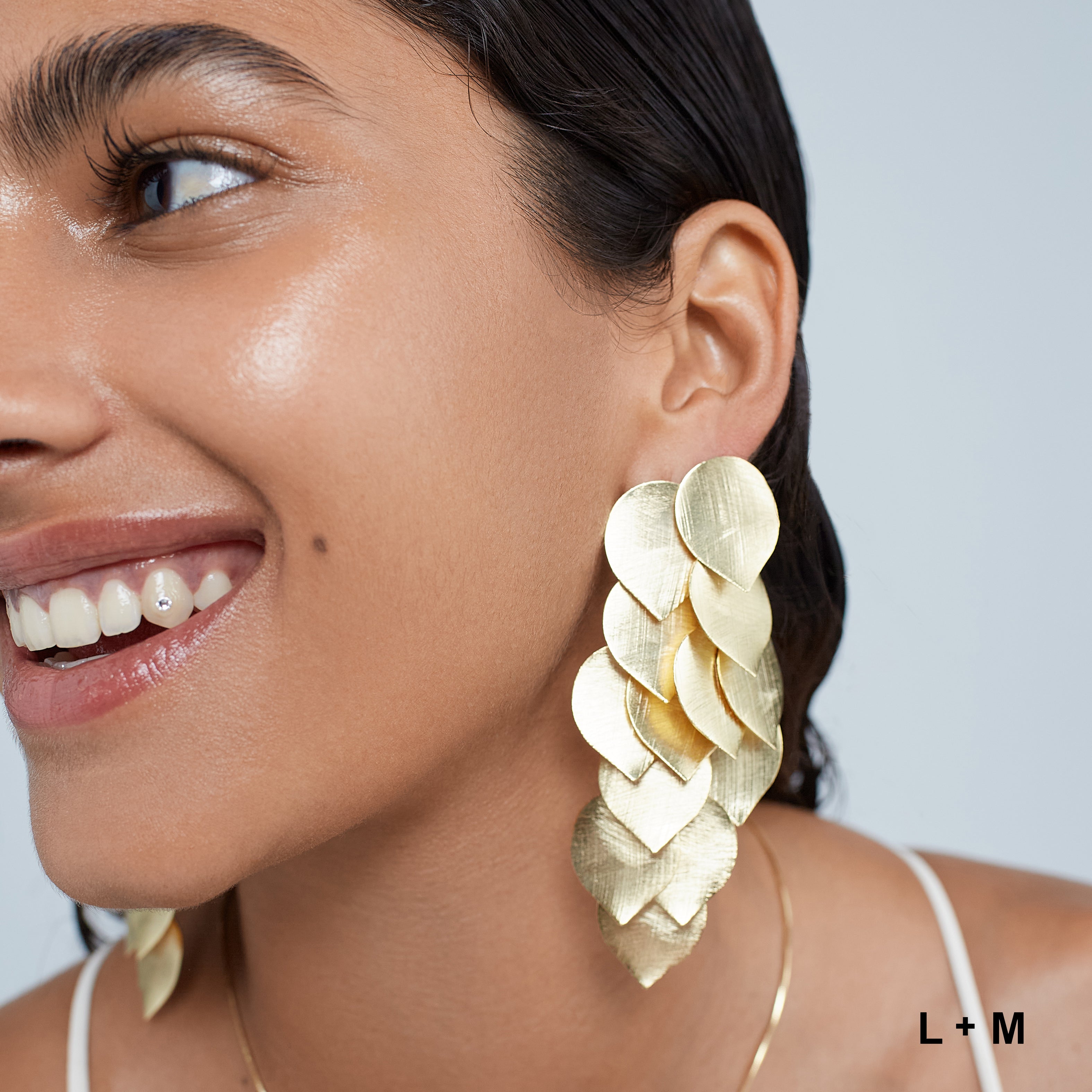 (WH) Pendientes Maxi Petals - NUNU BARCELONA
