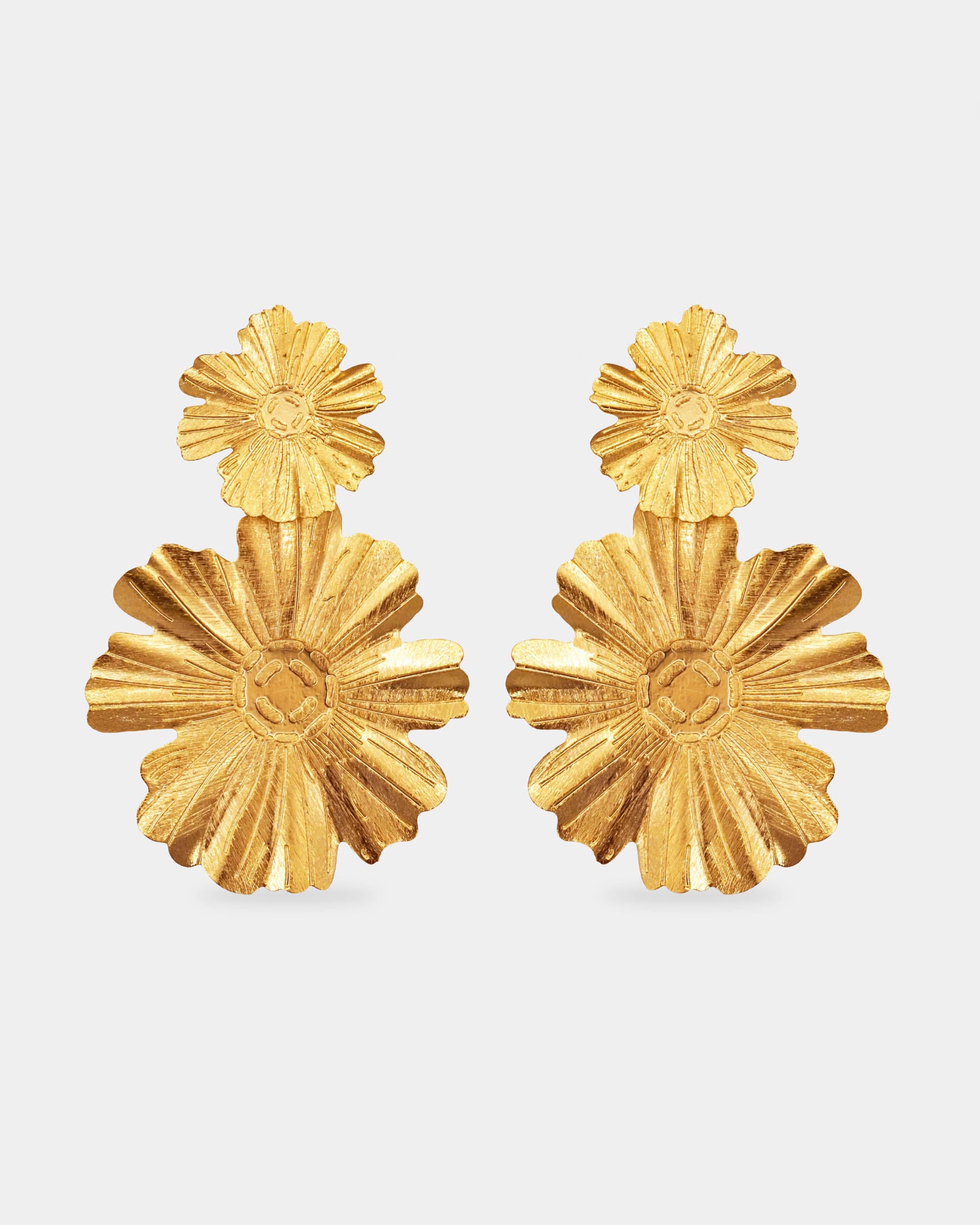 Pendientes Two Sunflower - NUNU BARCELONA