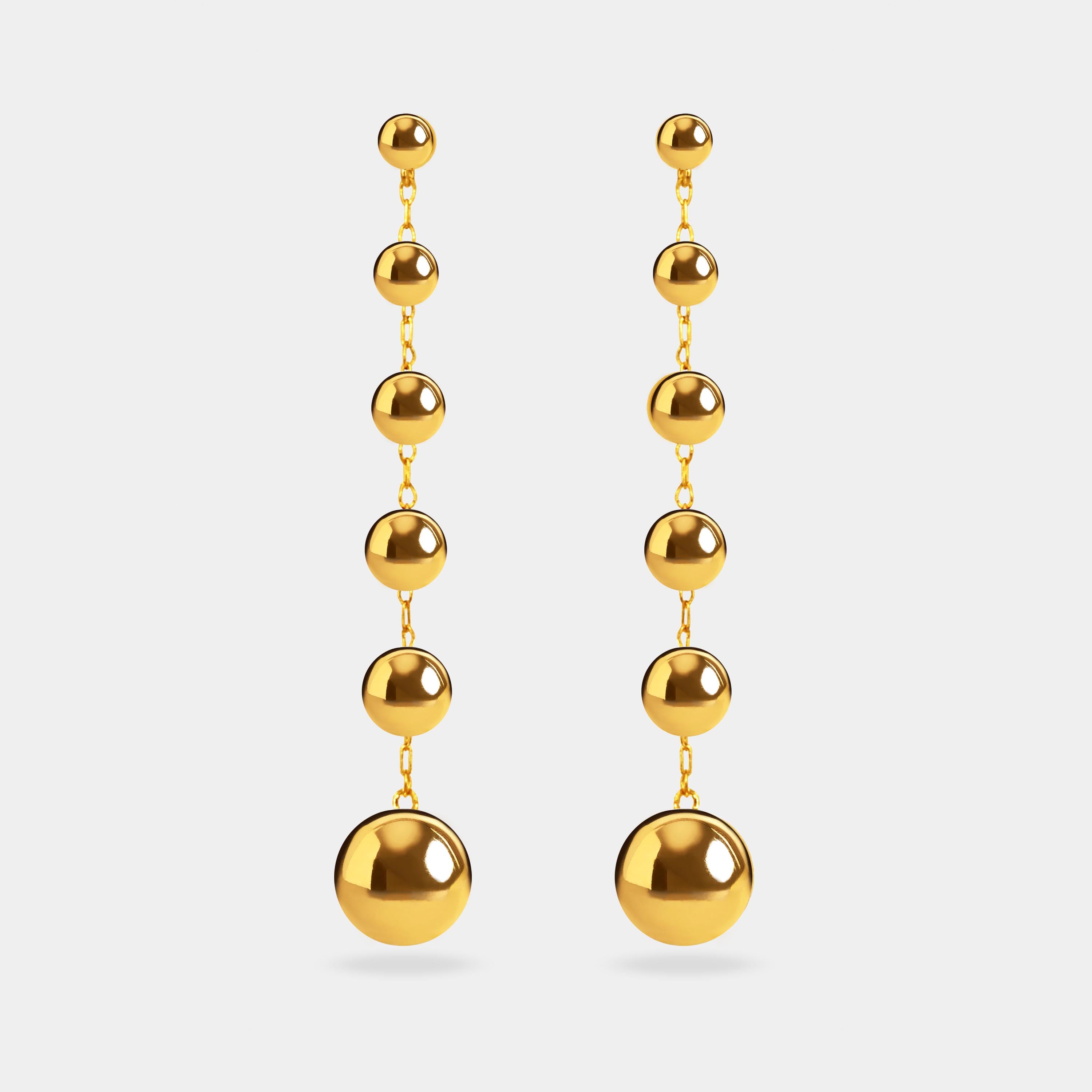 Long Balls earrings
