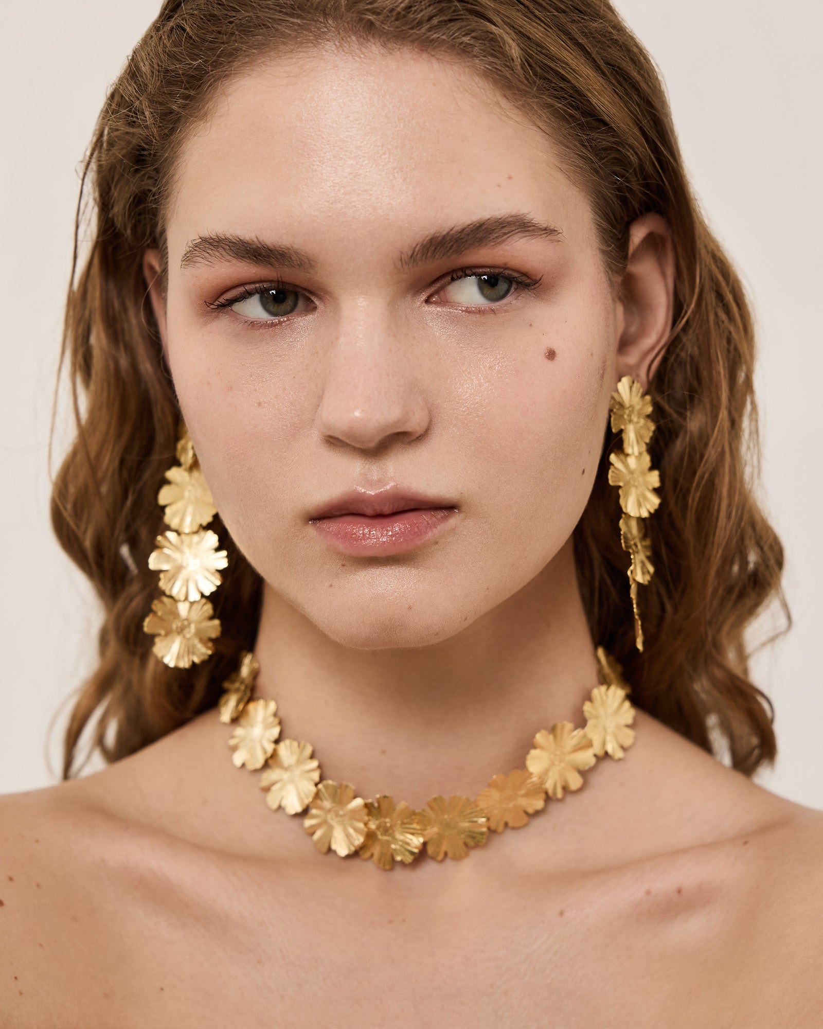 Pendientes Four Sunflowers - NUNU BARCELONA