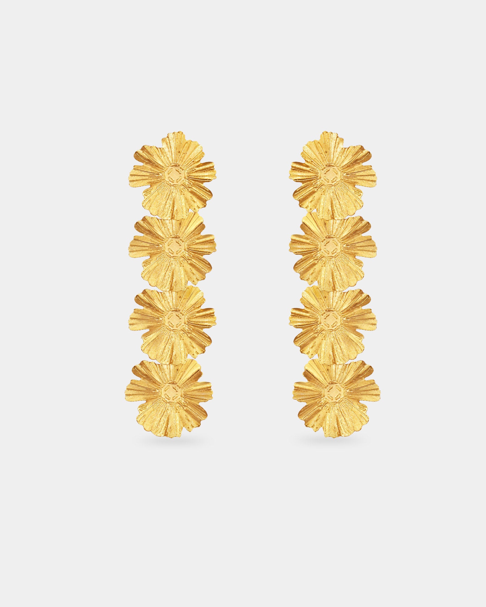 Pendientes Four Sunflowers - NUNU BARCELONA