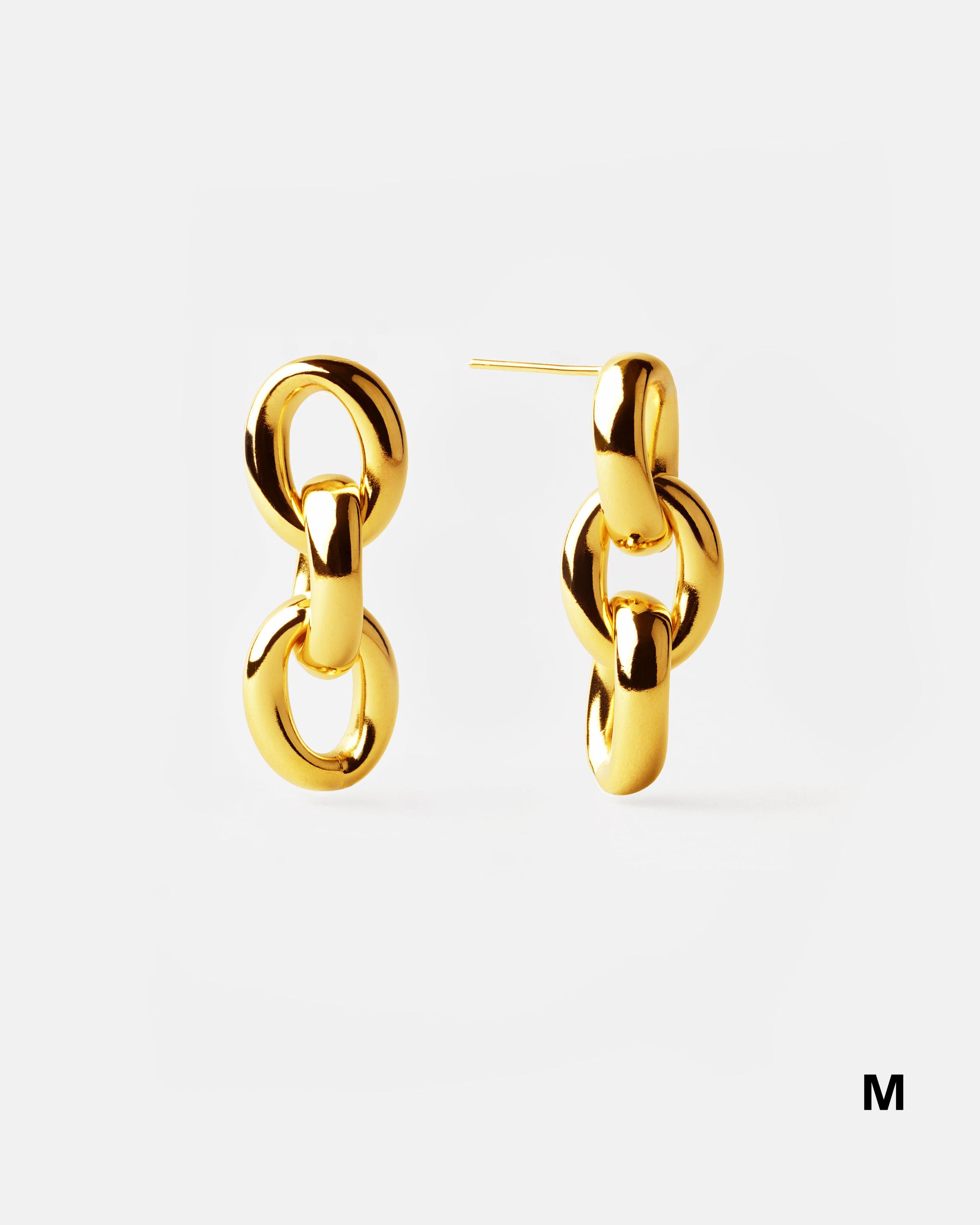 Pendientes Oval Links II - NUNU BARCELONA