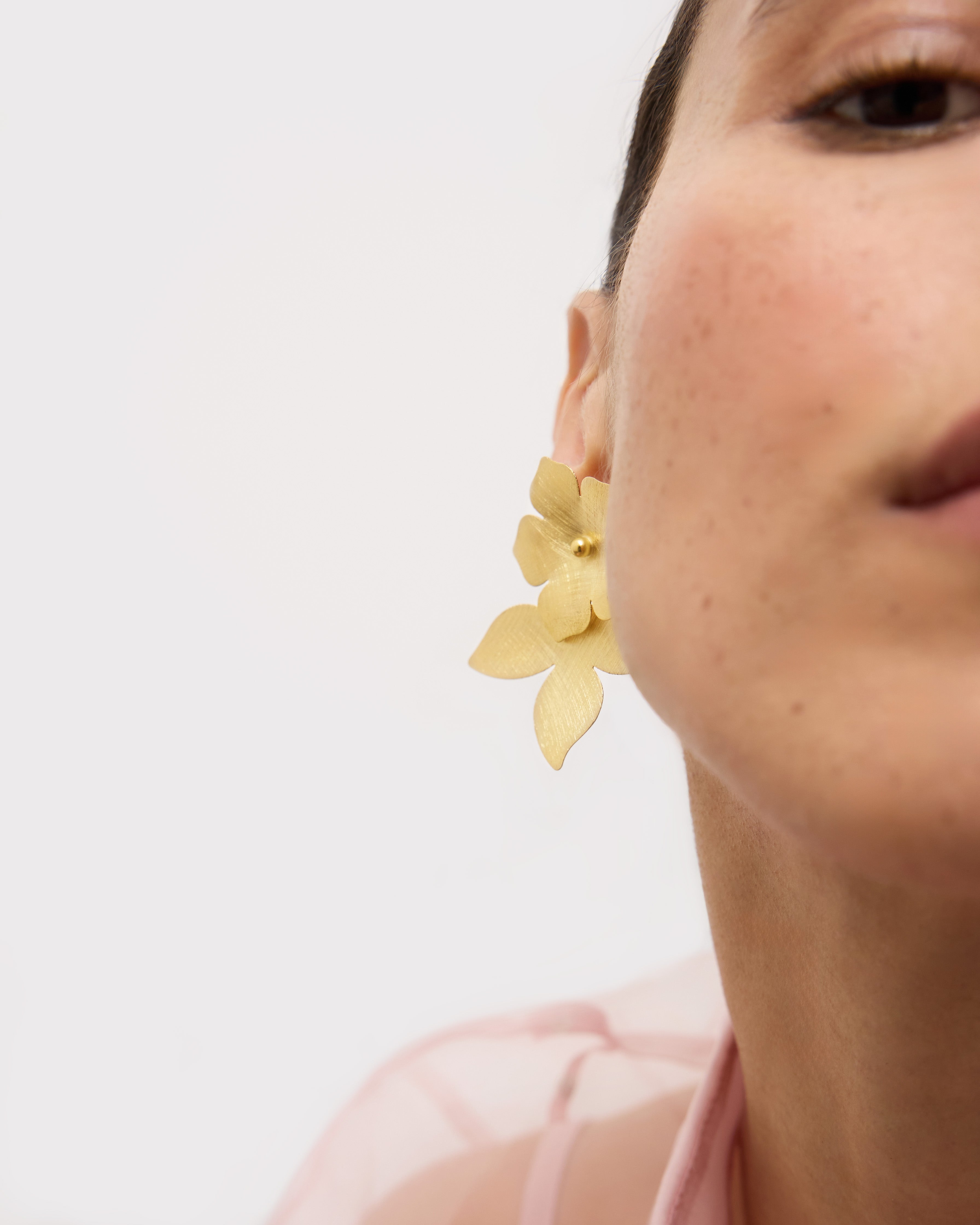 Pendientes Vinca & Magnolia - NUNU BARCELONA