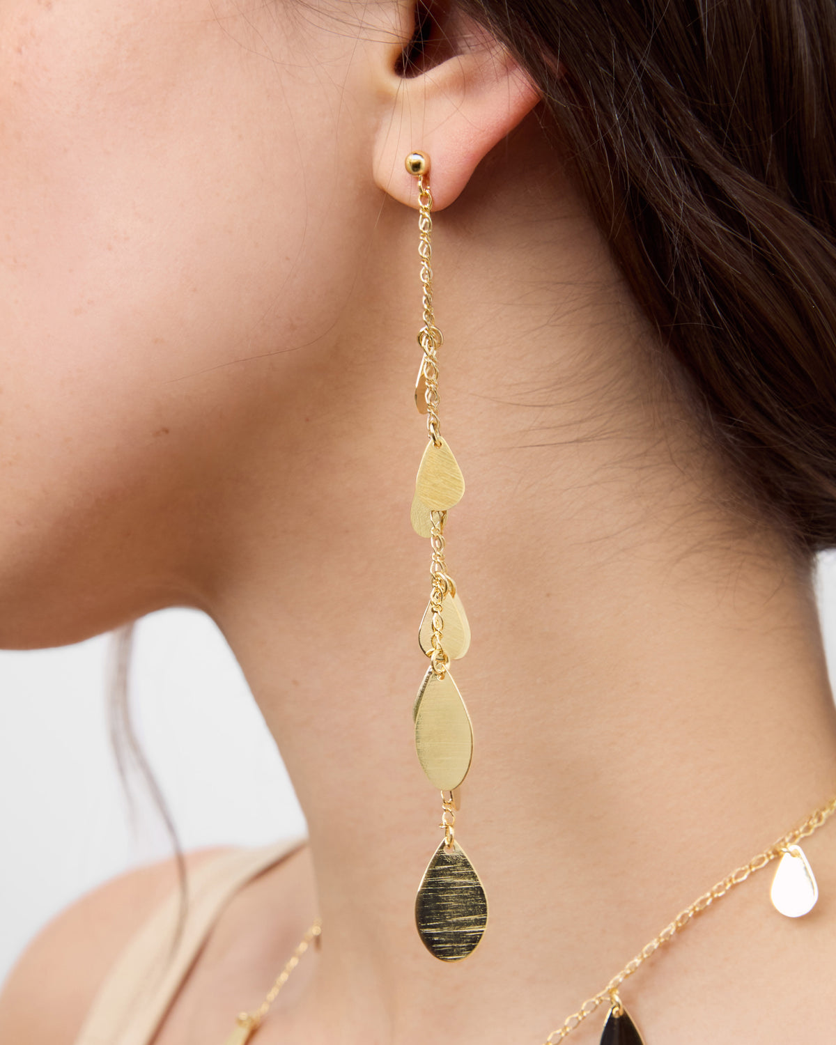 Pendientes Guirnalda Double Drops