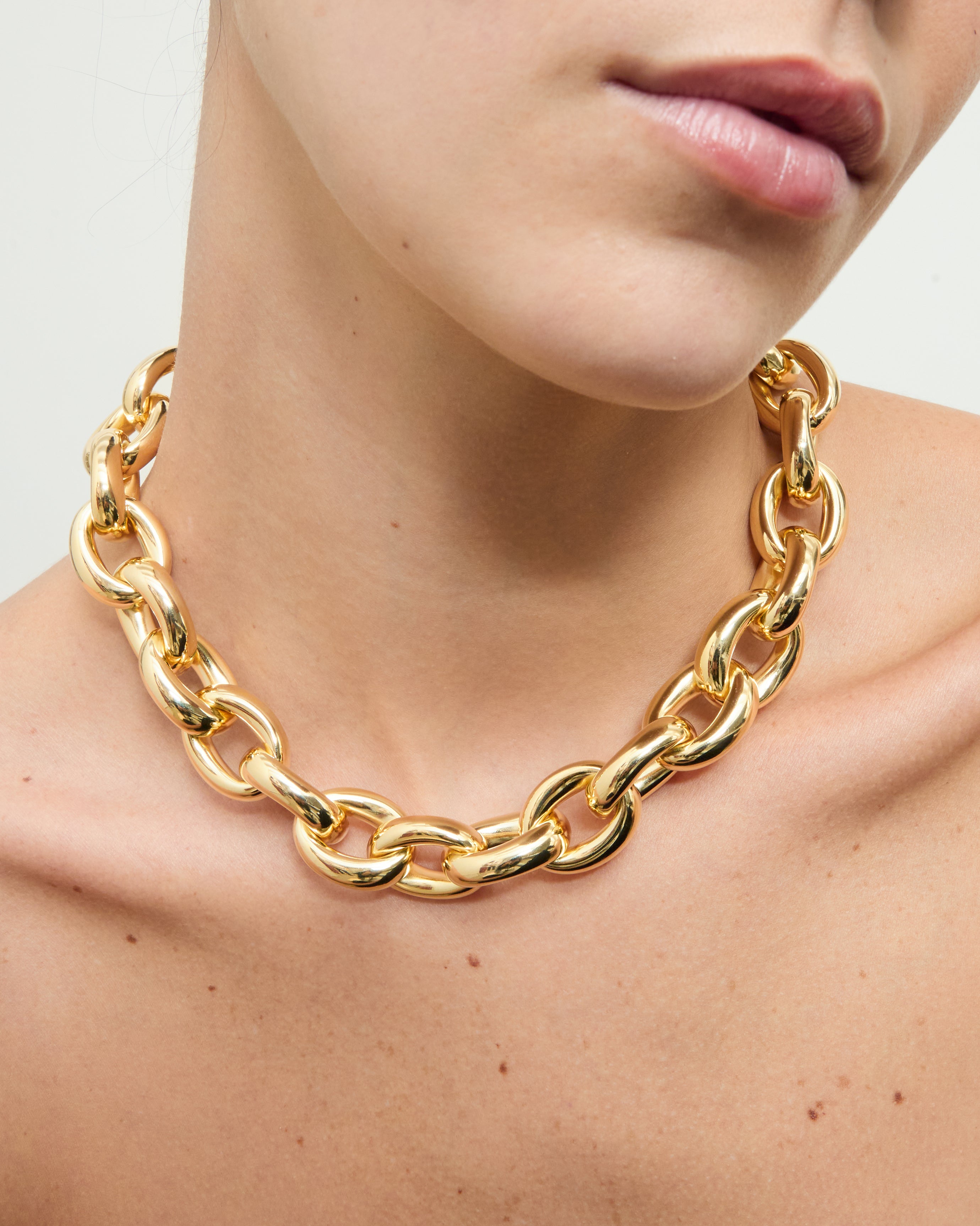 (WH) Collar Maxi Oval Lock