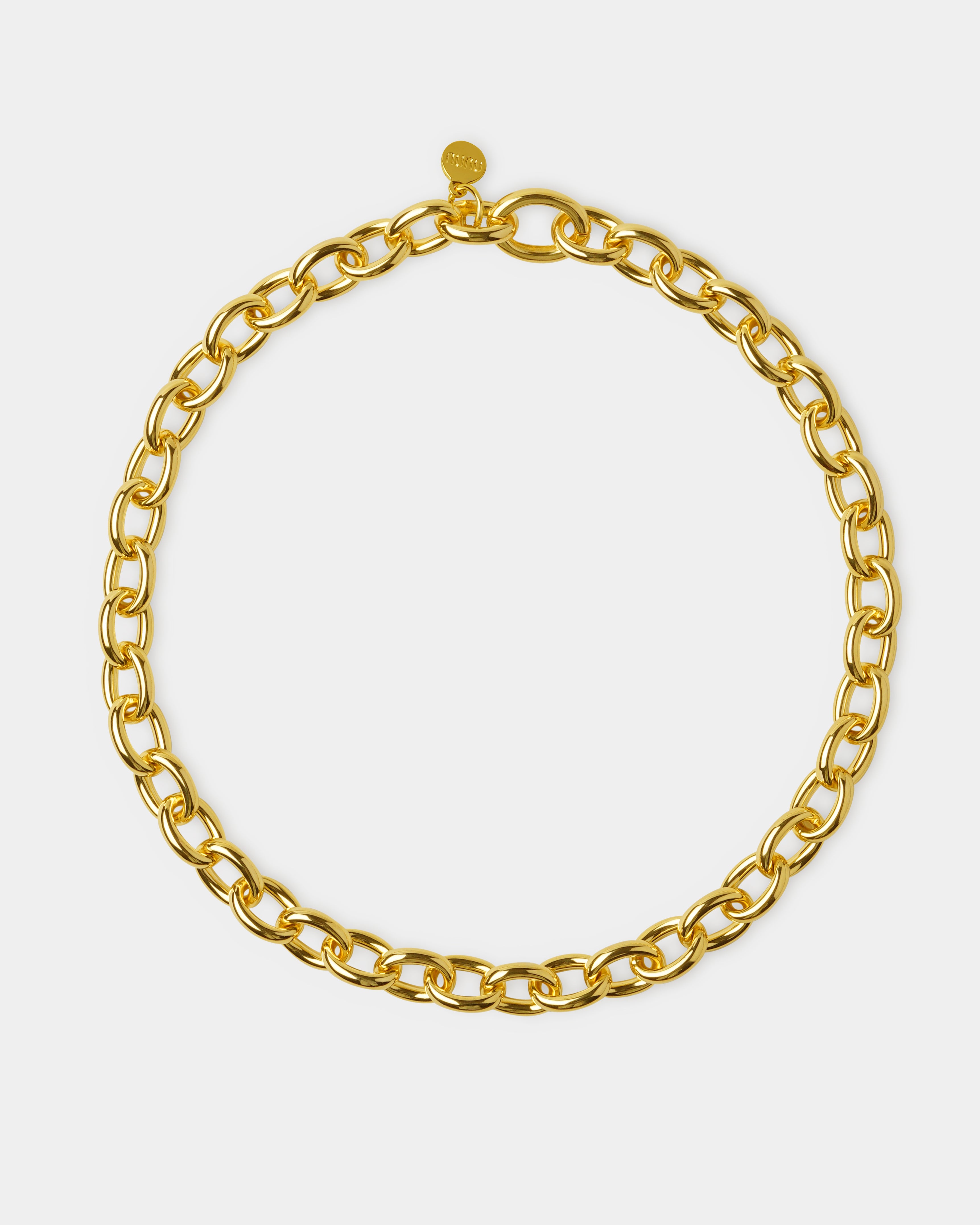 Collar Oval Links Lock