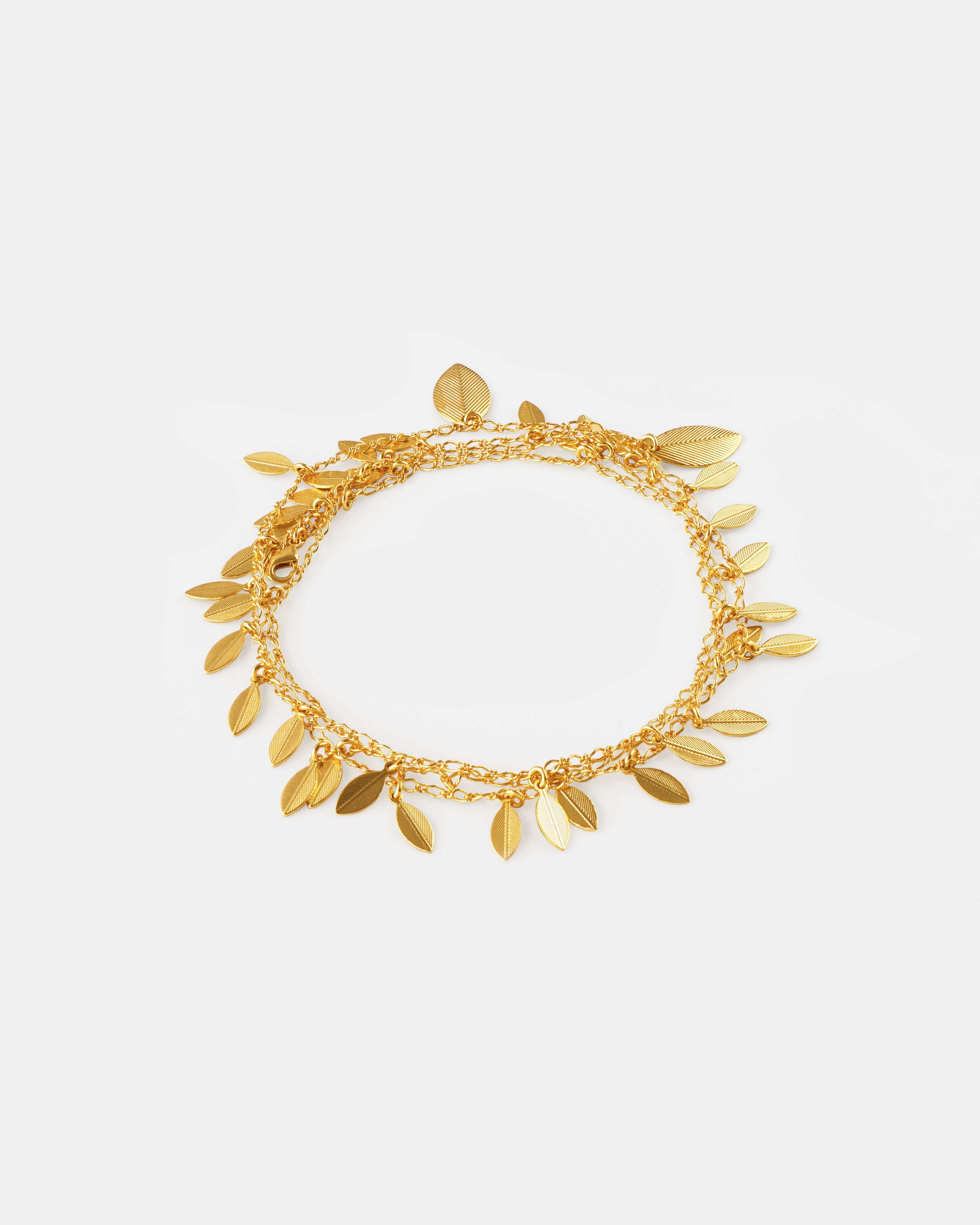Collar Guirnalda Leaves