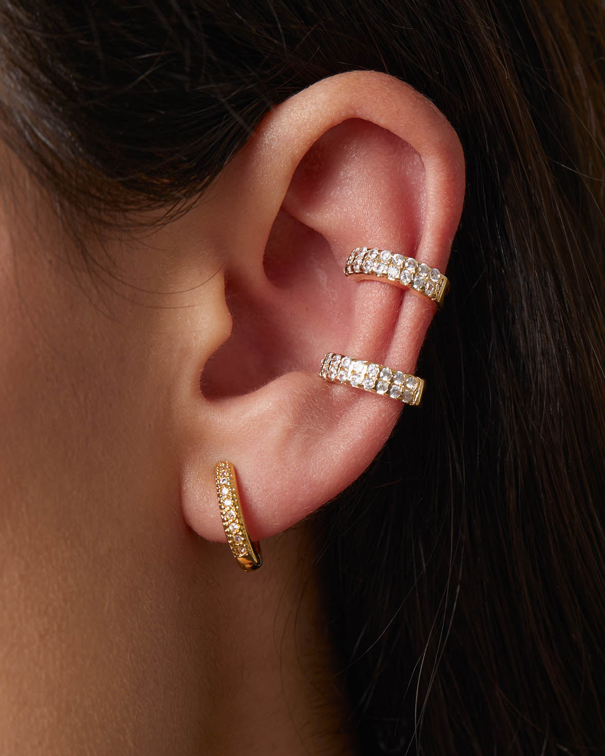 (WH) Earcuff Diamond