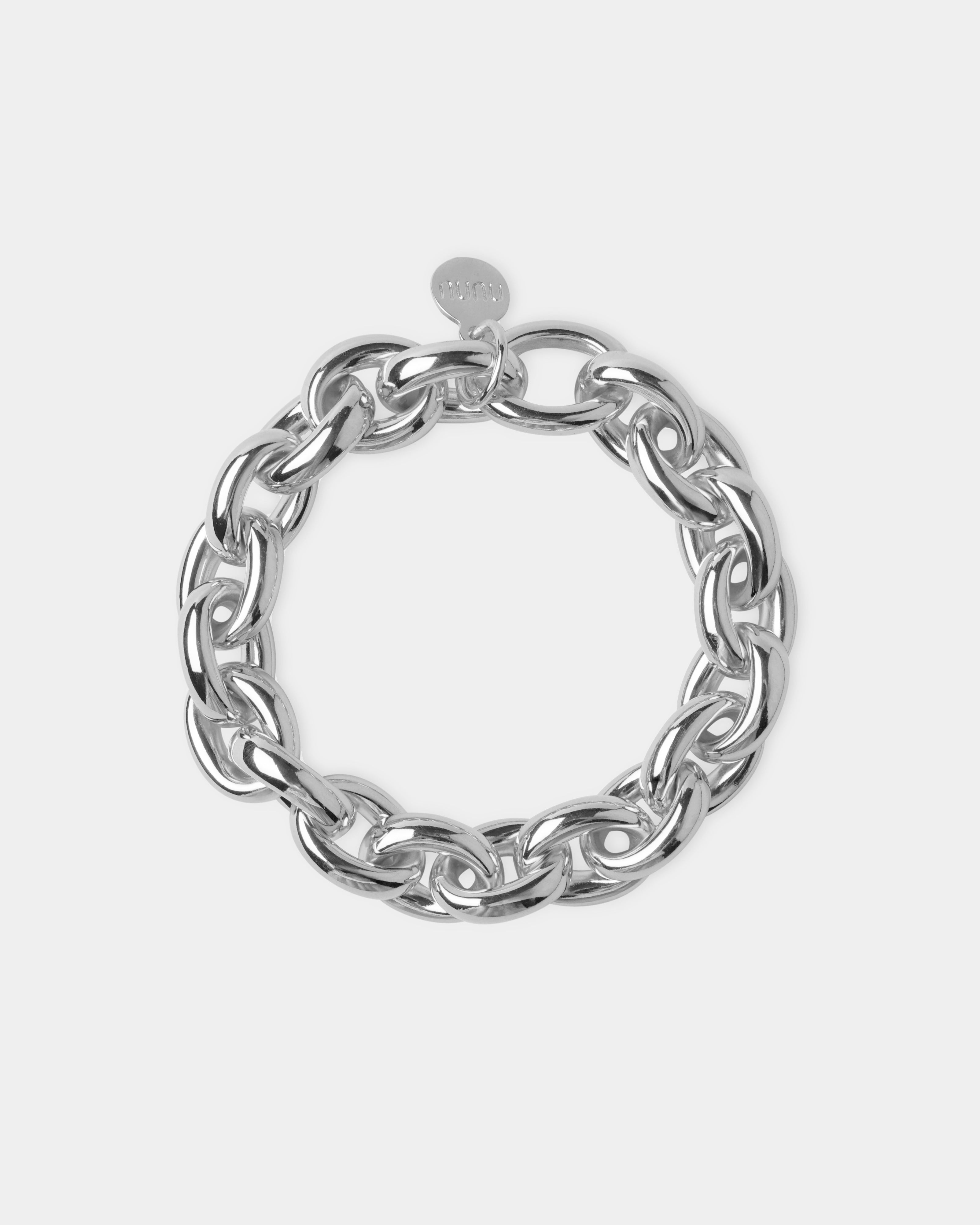 Pulsera Big Oval Lock - NUNU BARCELONA