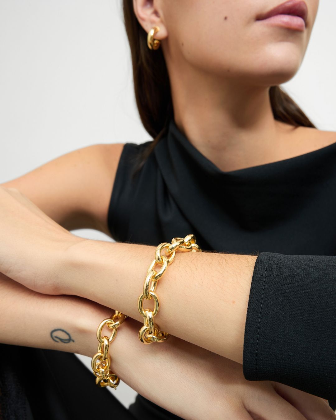 Pulsera Oval Links Lock - NUNU BARCELONA