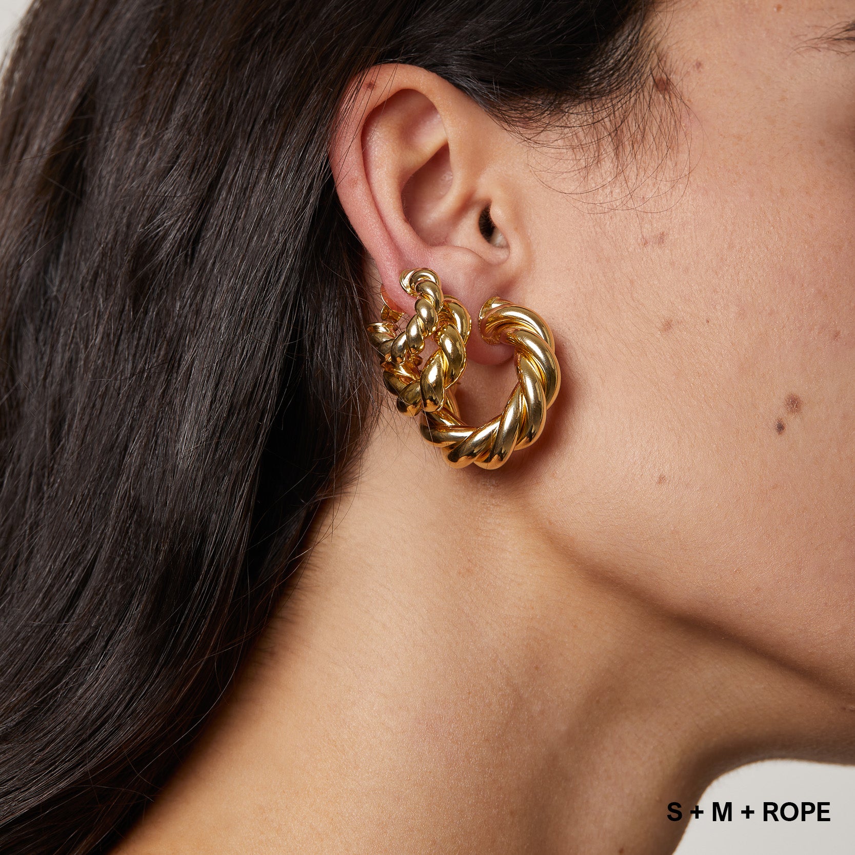 Pendientes Small Rope II - NUNU BARCELONA
