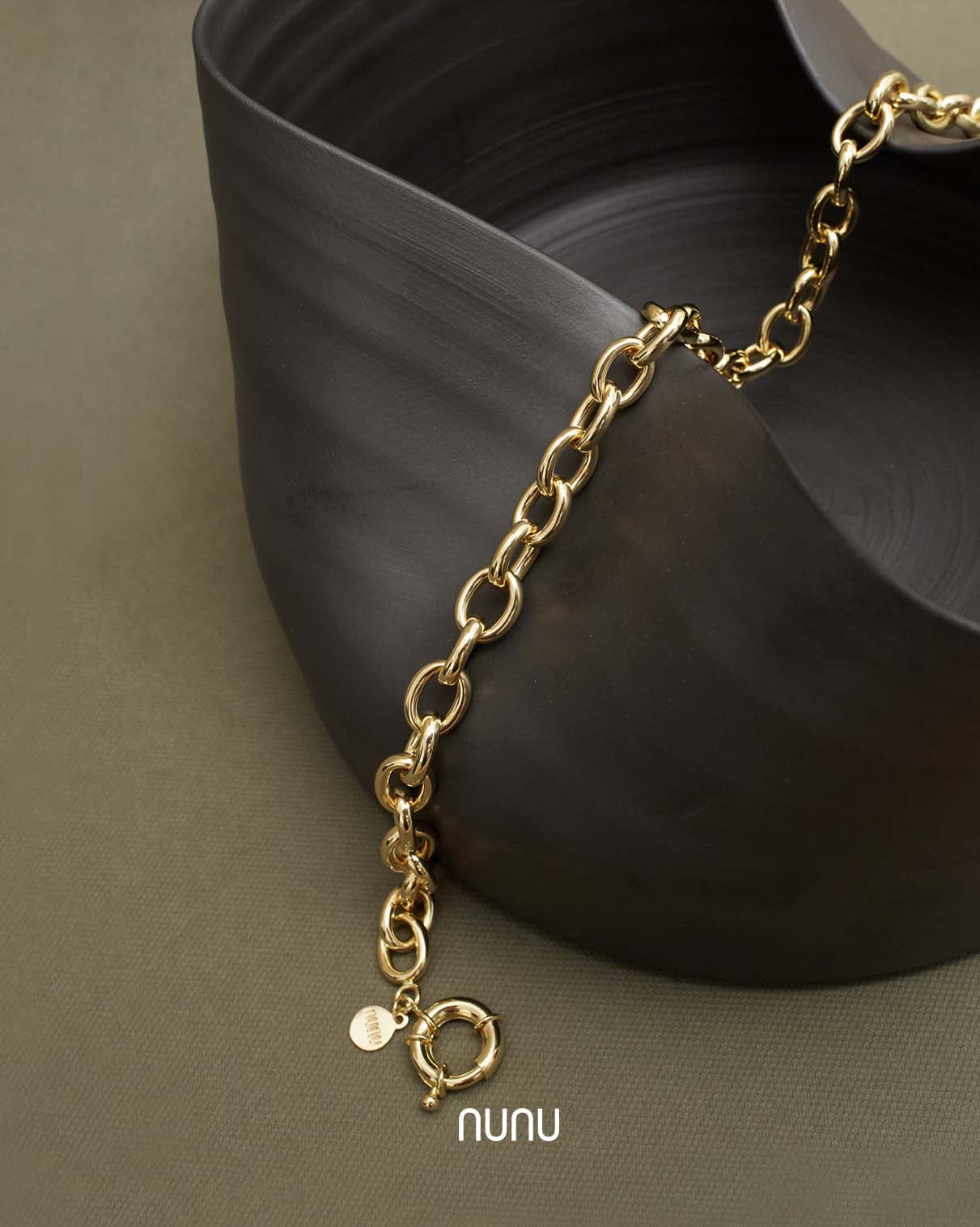 Collar Oval Links - NUNU BARCELONA