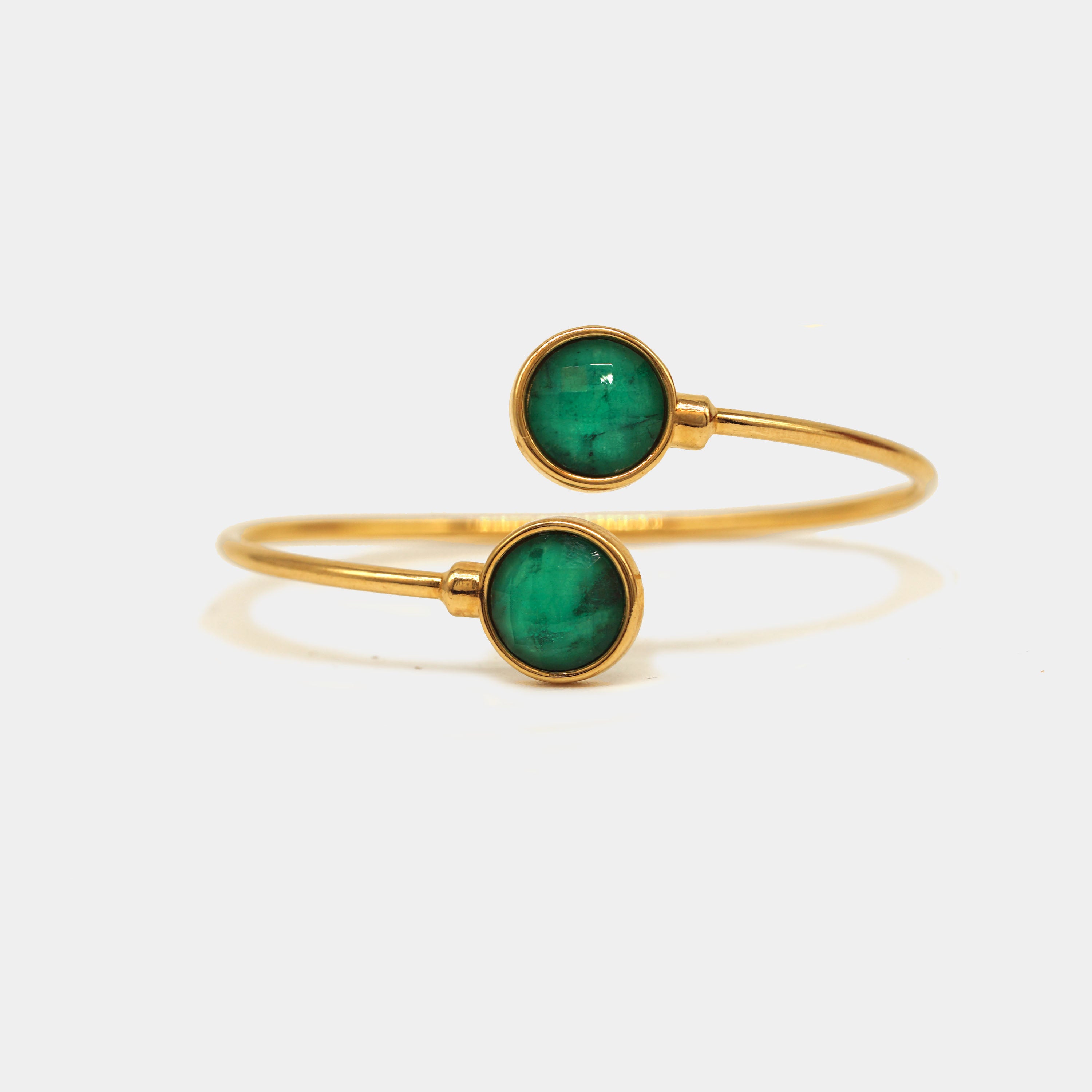 Brazalete Emerald Twin - NUNU BARCELONA