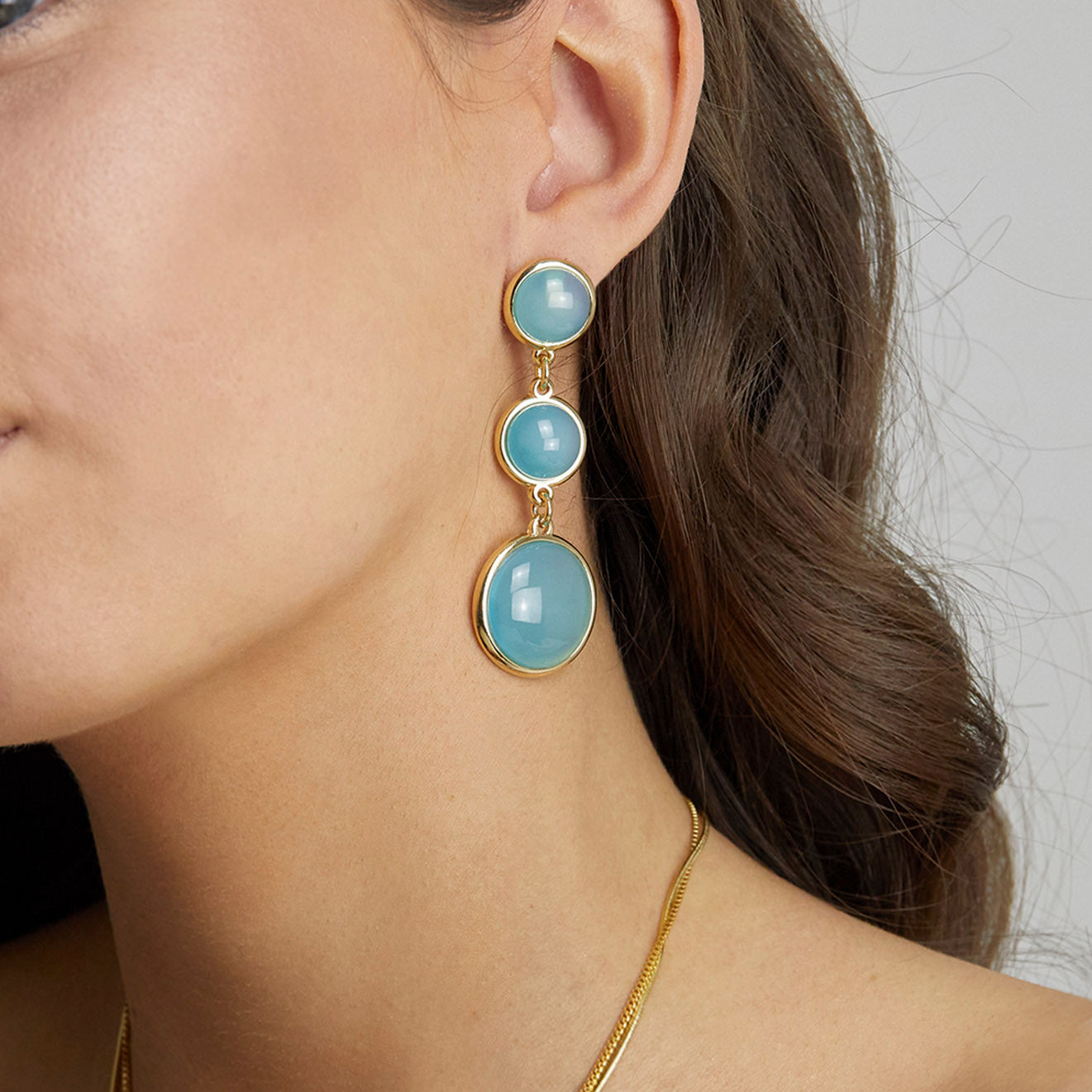 Pendientes Blue Candy