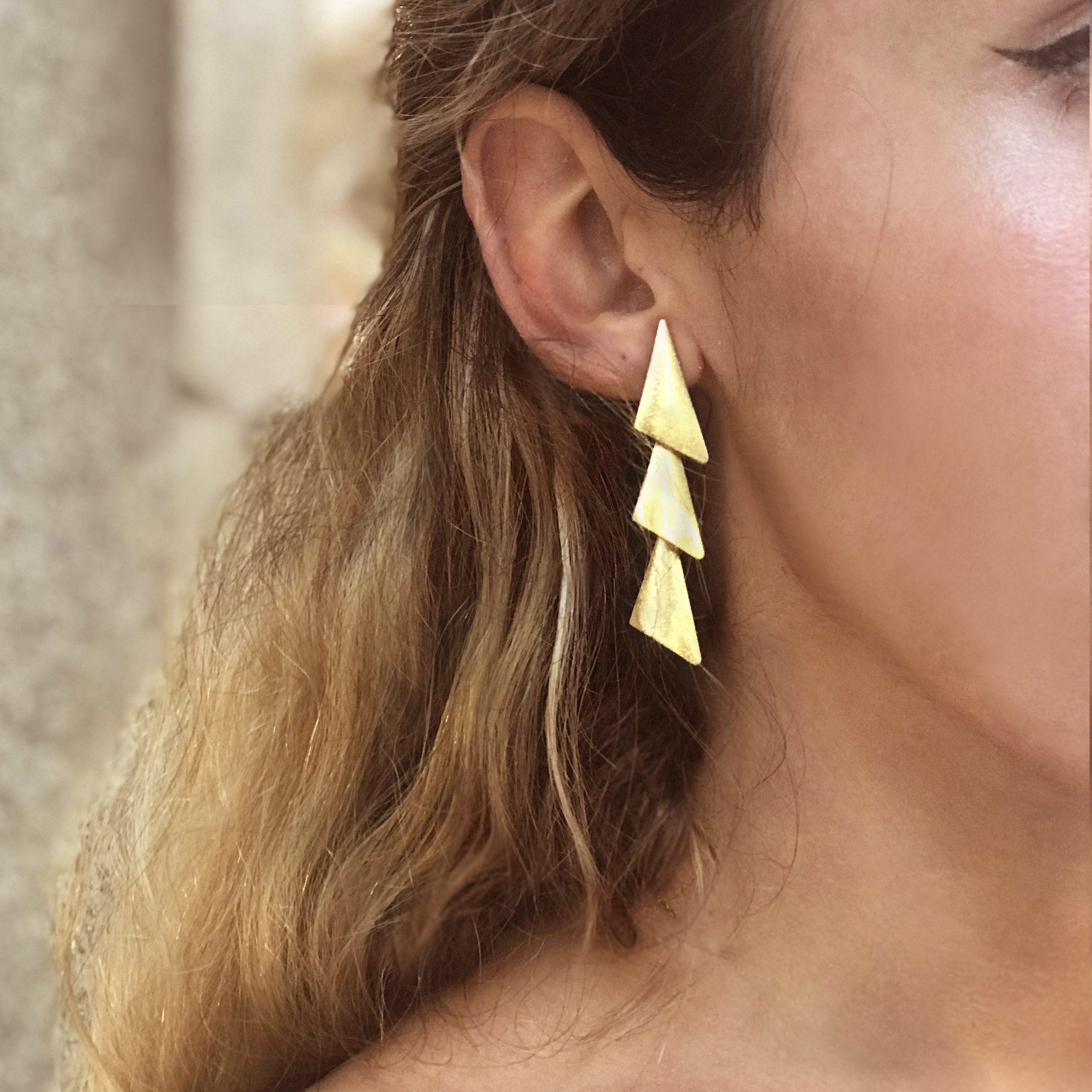 Pendientes Three Winds