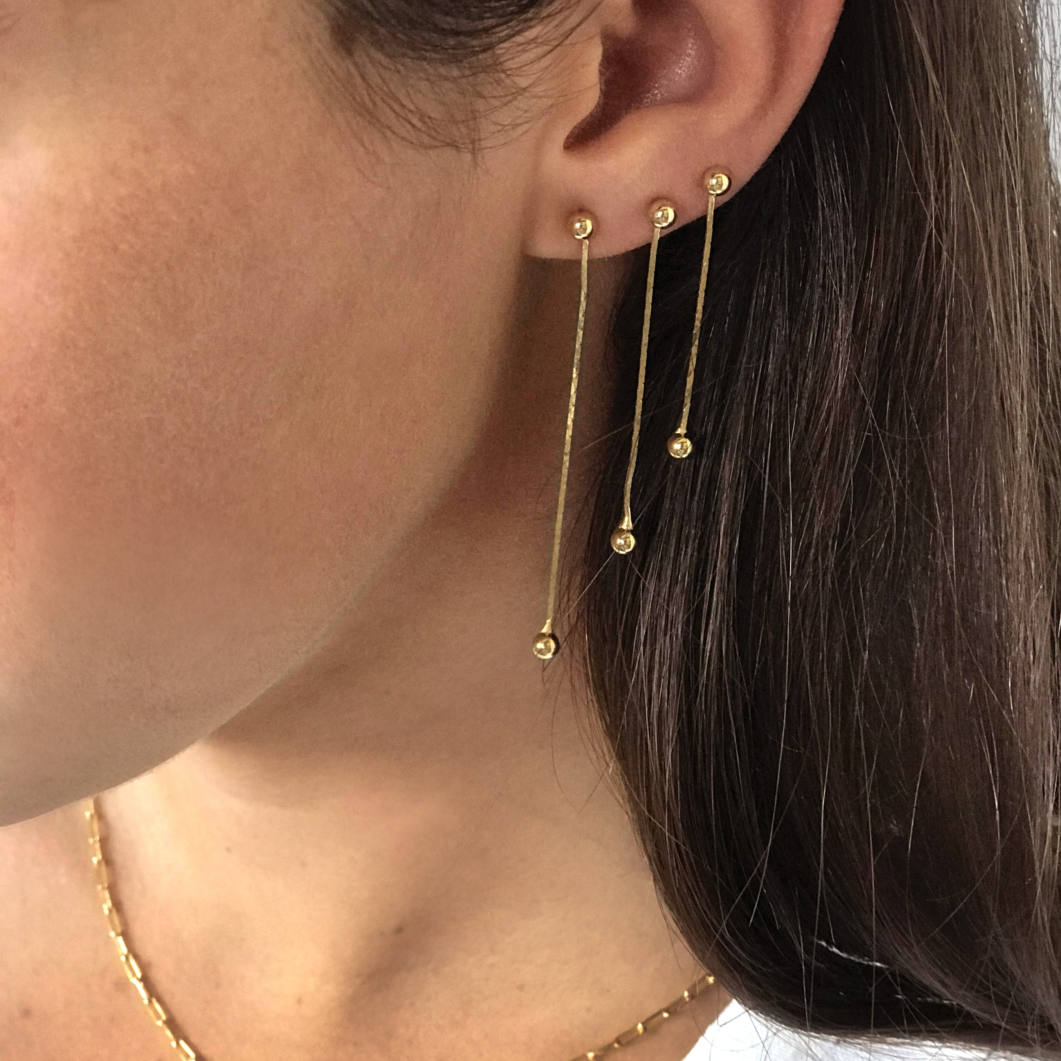 Pendientes Ball & Ball - NUNU BARCELONA