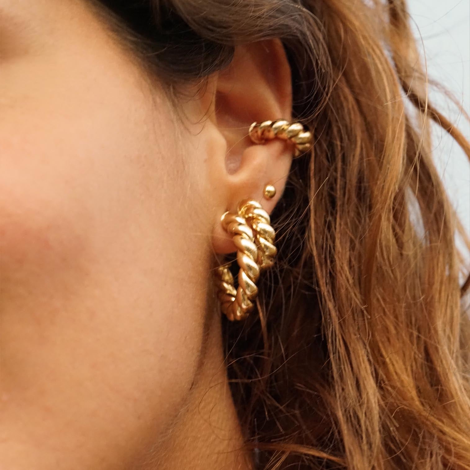Pendientes Thin Rope II - NUNU BARCELONA