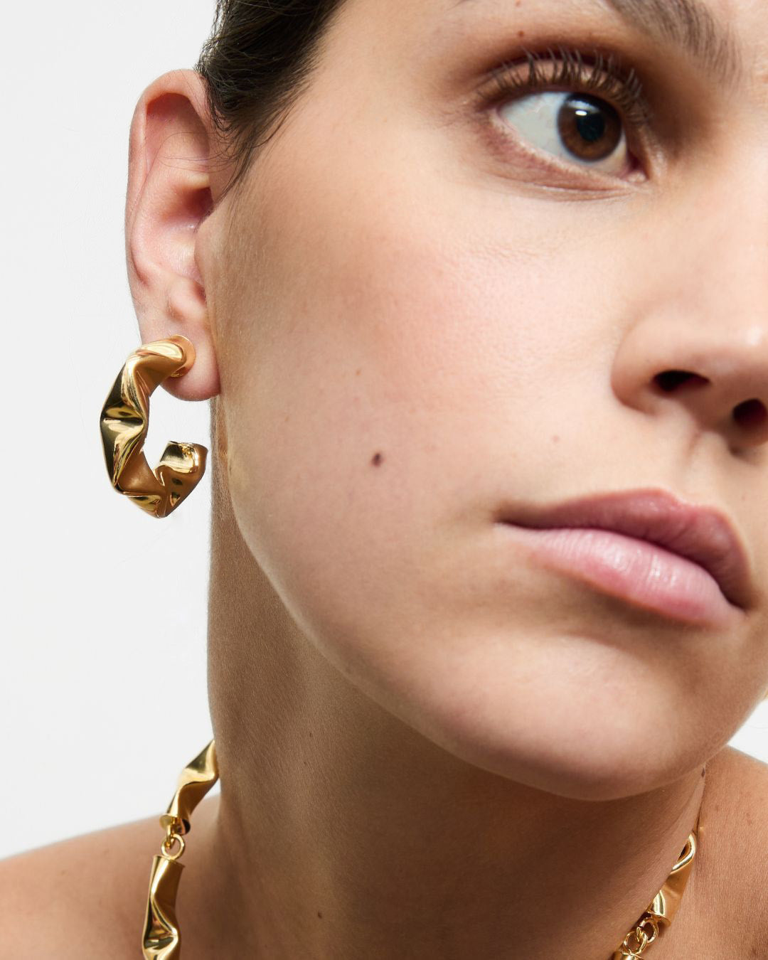 Pendientes Small Twisted - NUNU BARCELONA