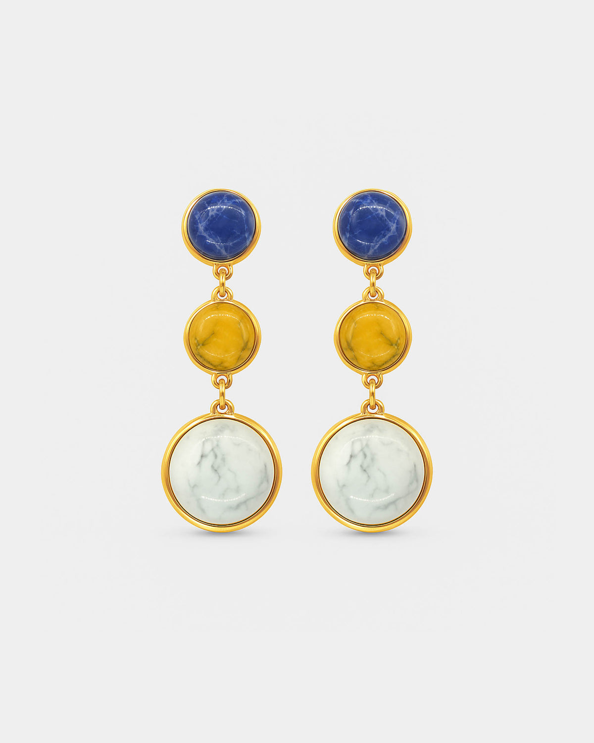 Earth Stones earrings