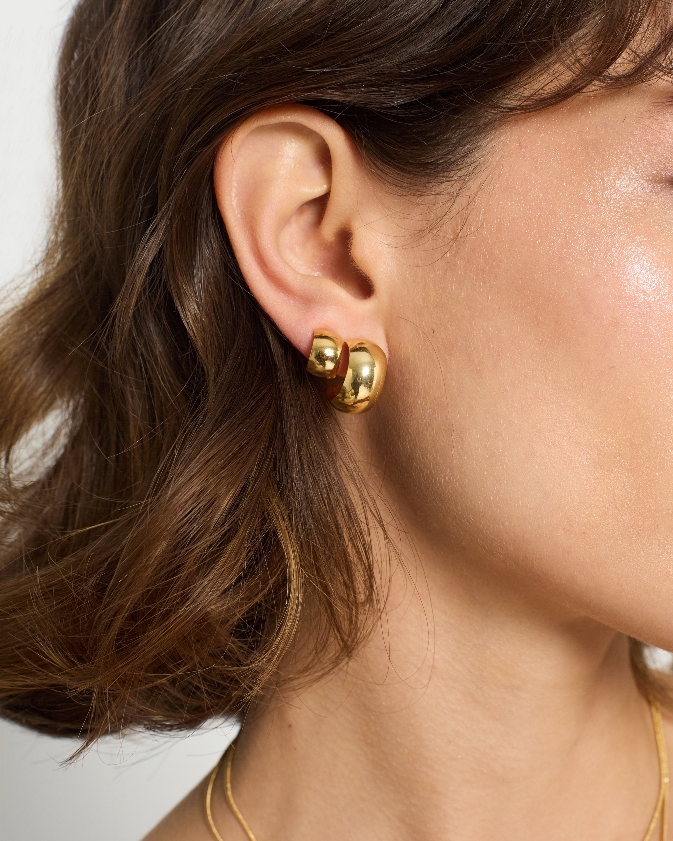 Pendientes Half Moon