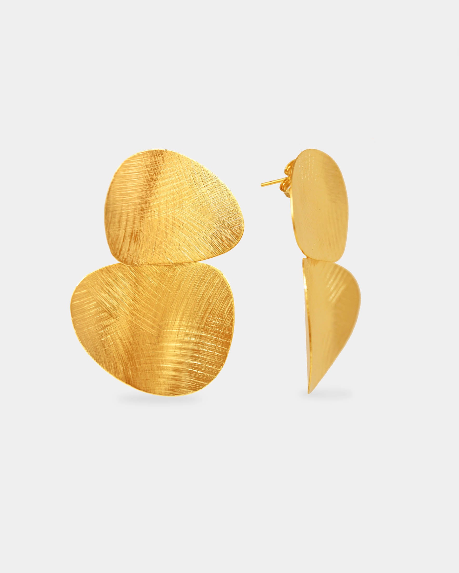 (WH) Pendientes Organic Twin - NUNU BARCELONA