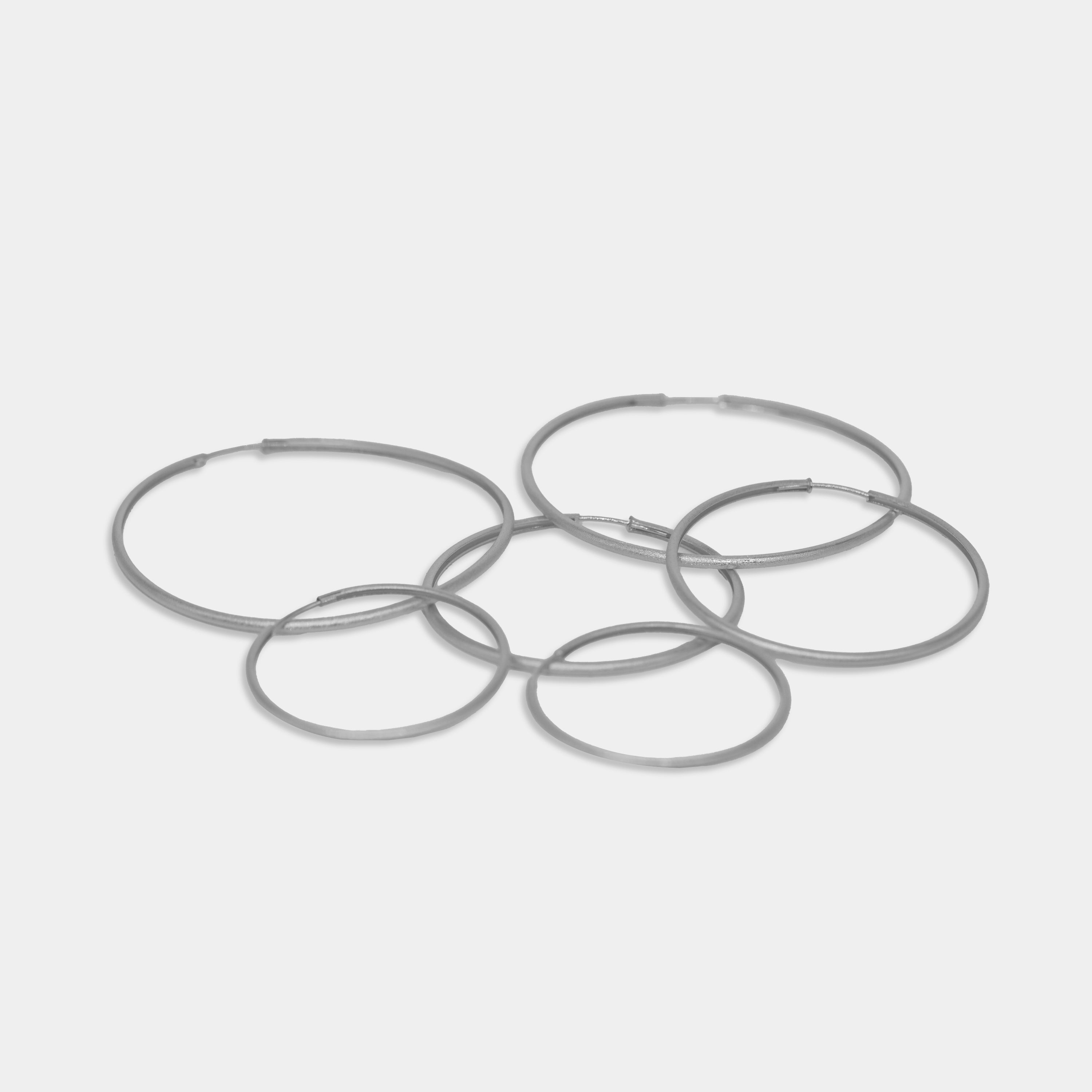 Pendientes Matt Hoops Rodio