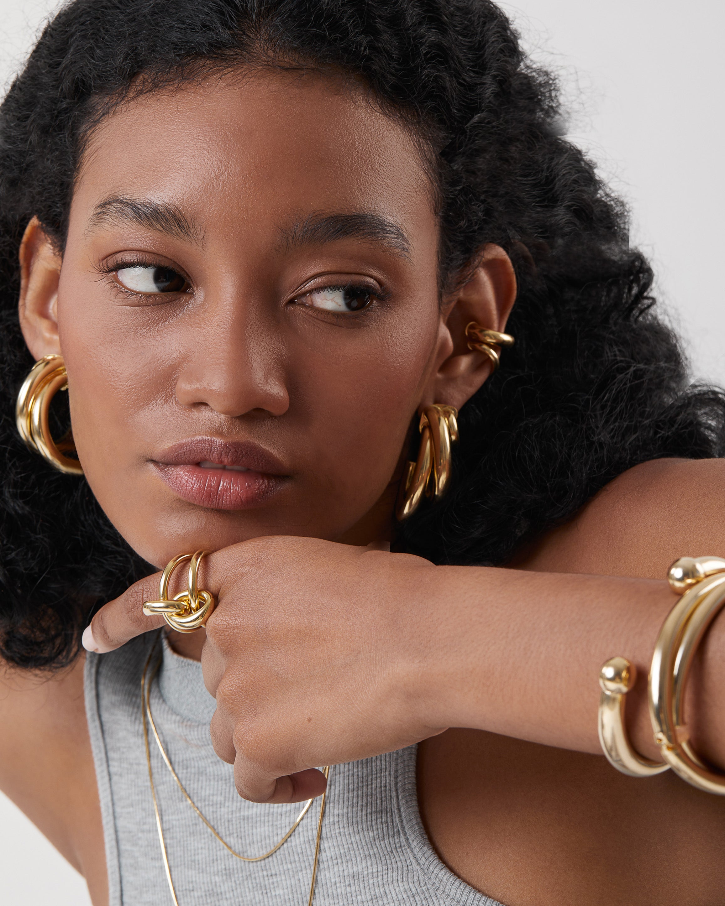 Pendientes Three Bill