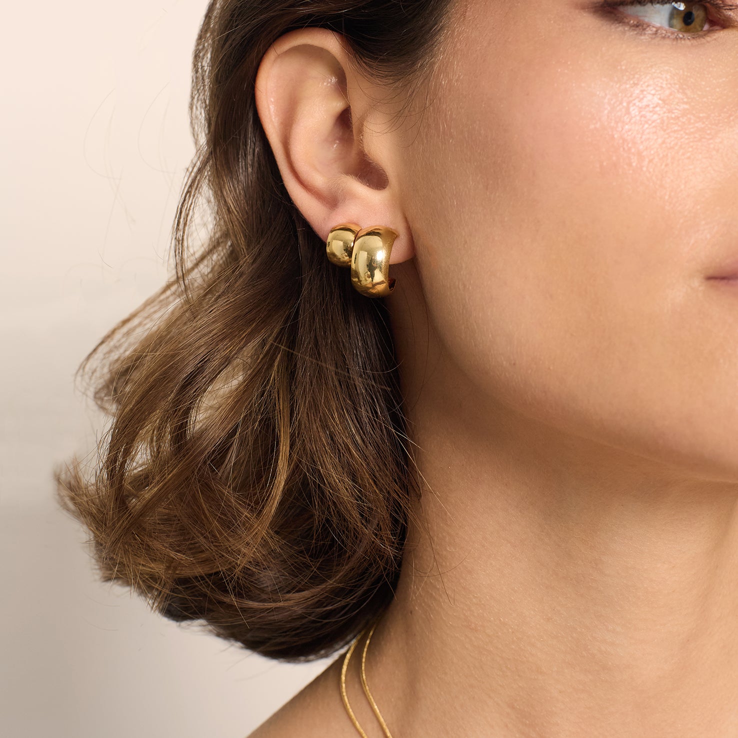 (WH) Pendientes Half Moon