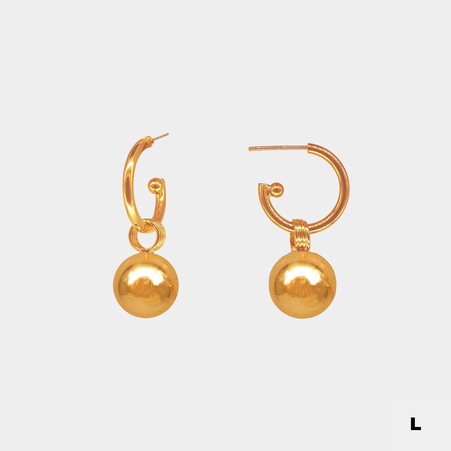 Ring Ball earrings