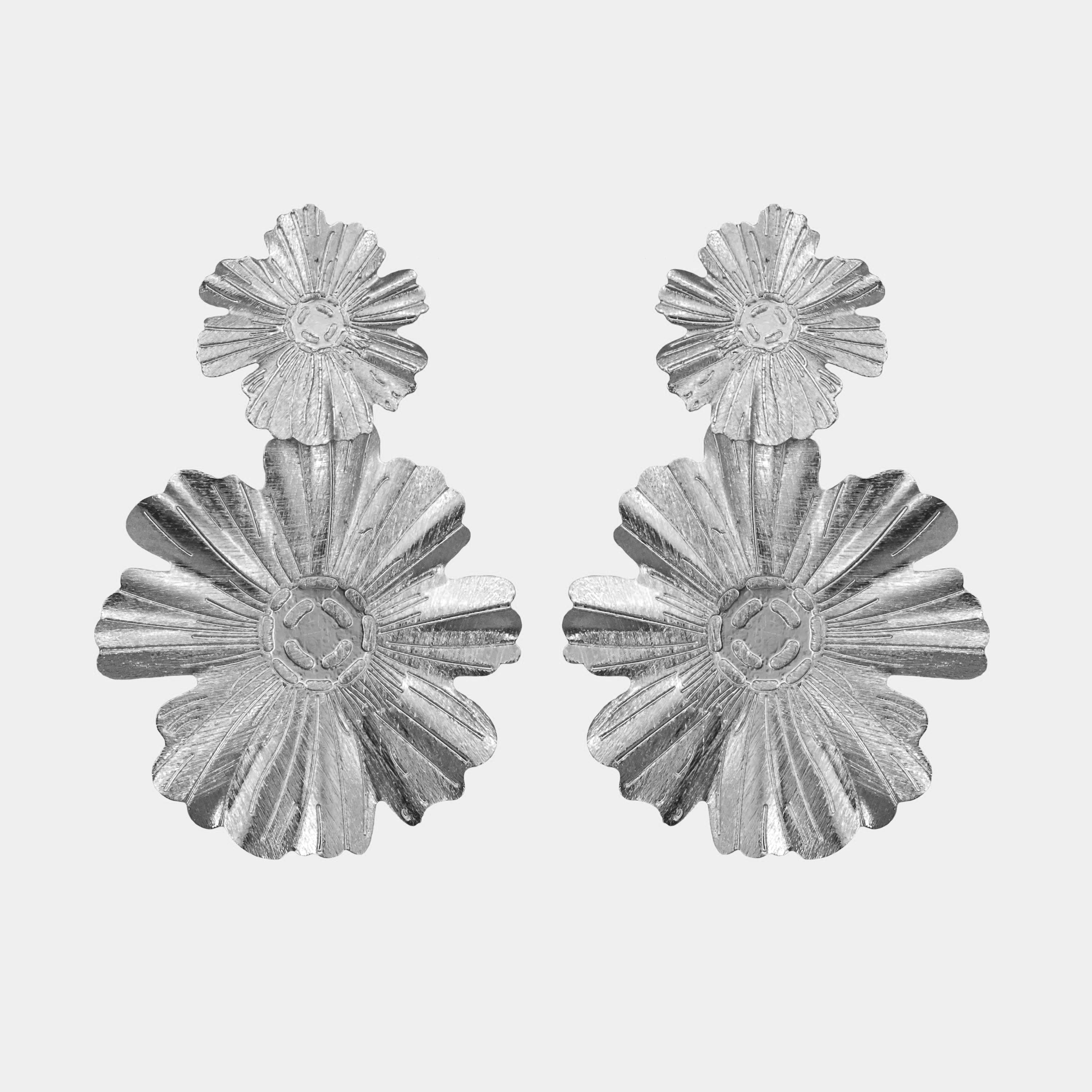 Pendientes Two Sunflower - NUNU BARCELONA