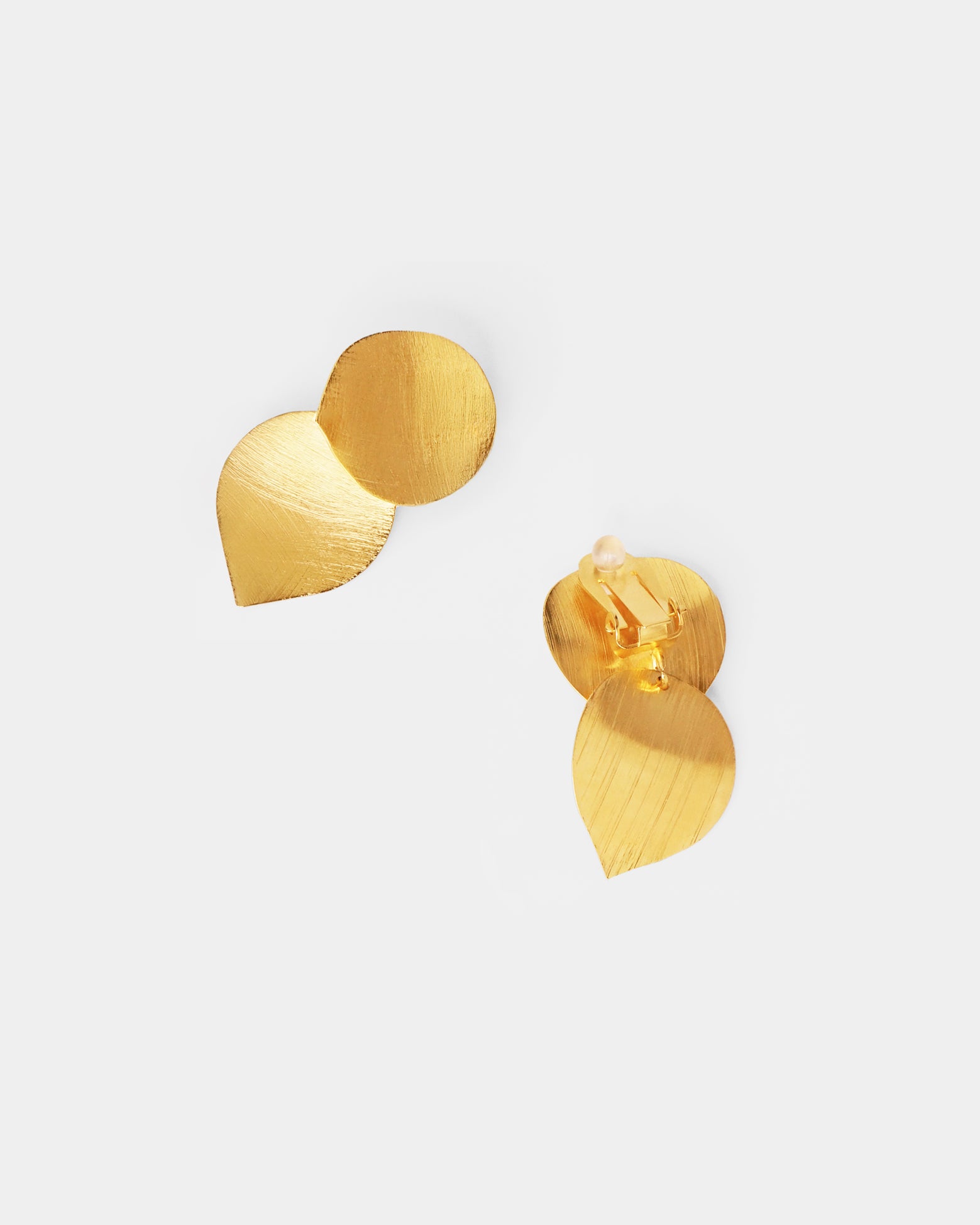 Pendientes Two Petal II (Pinza)
