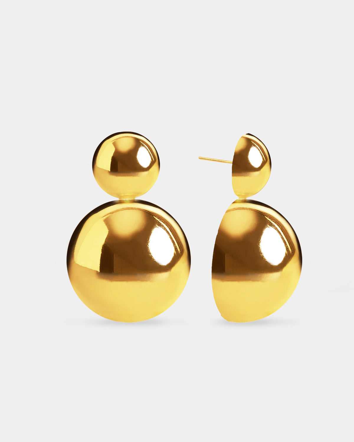 Maxi Duo Balls Earrings