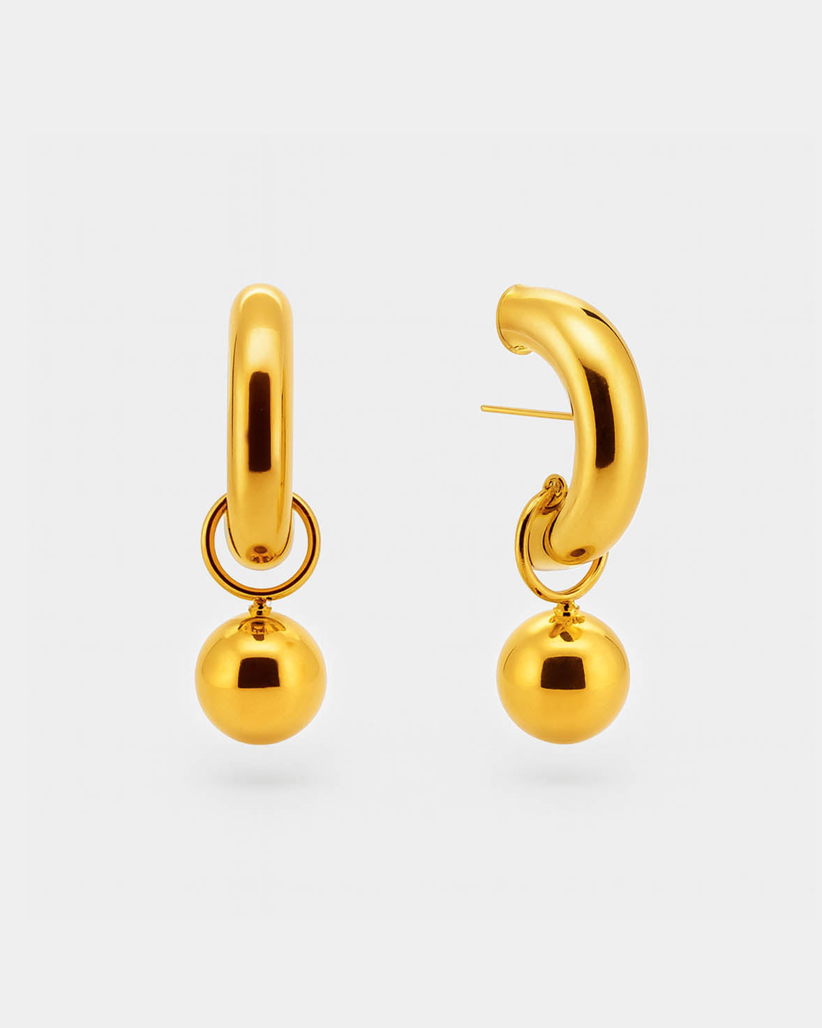 Pendientes Half Bill & Ball