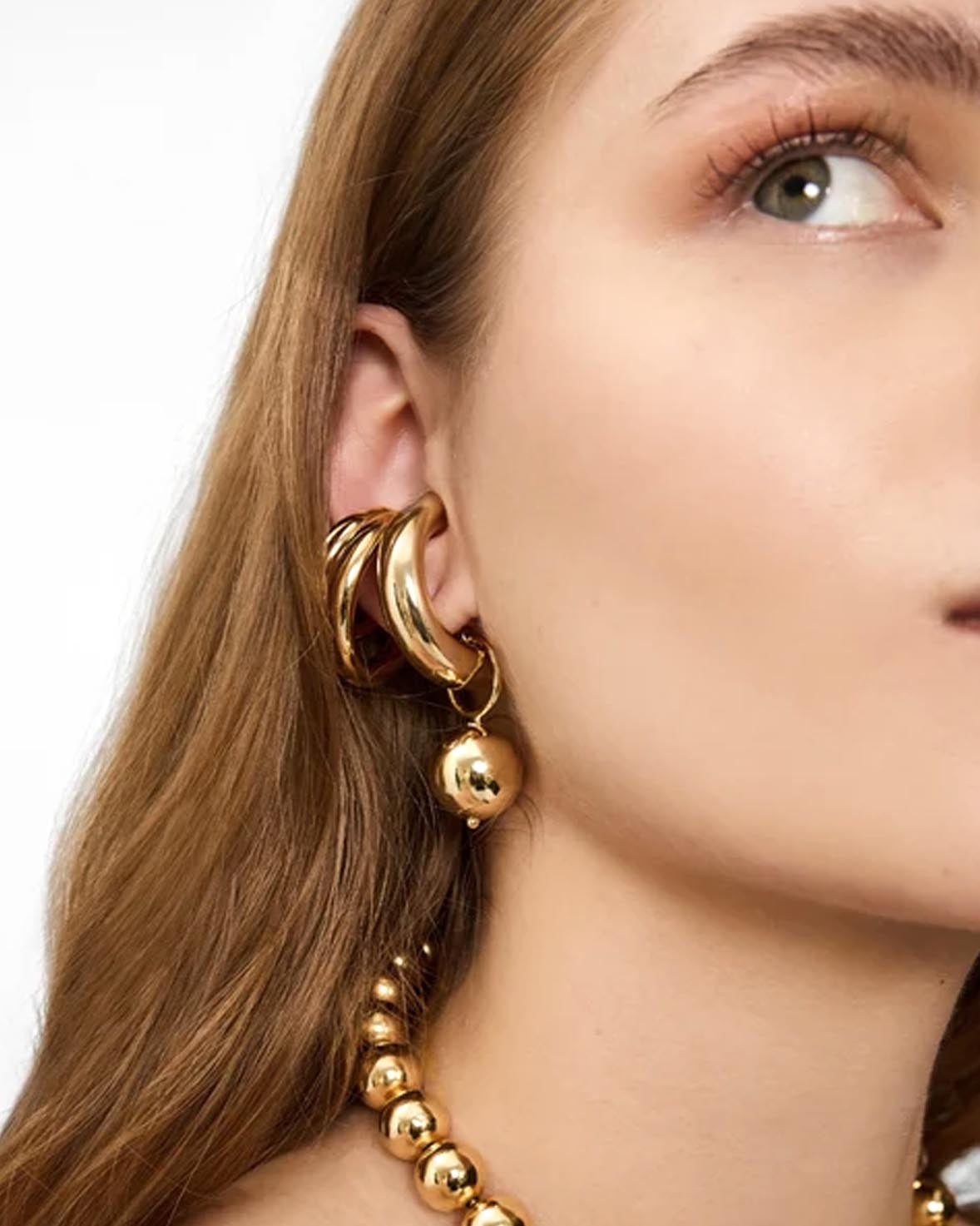 Pendientes Half Bill & Ball