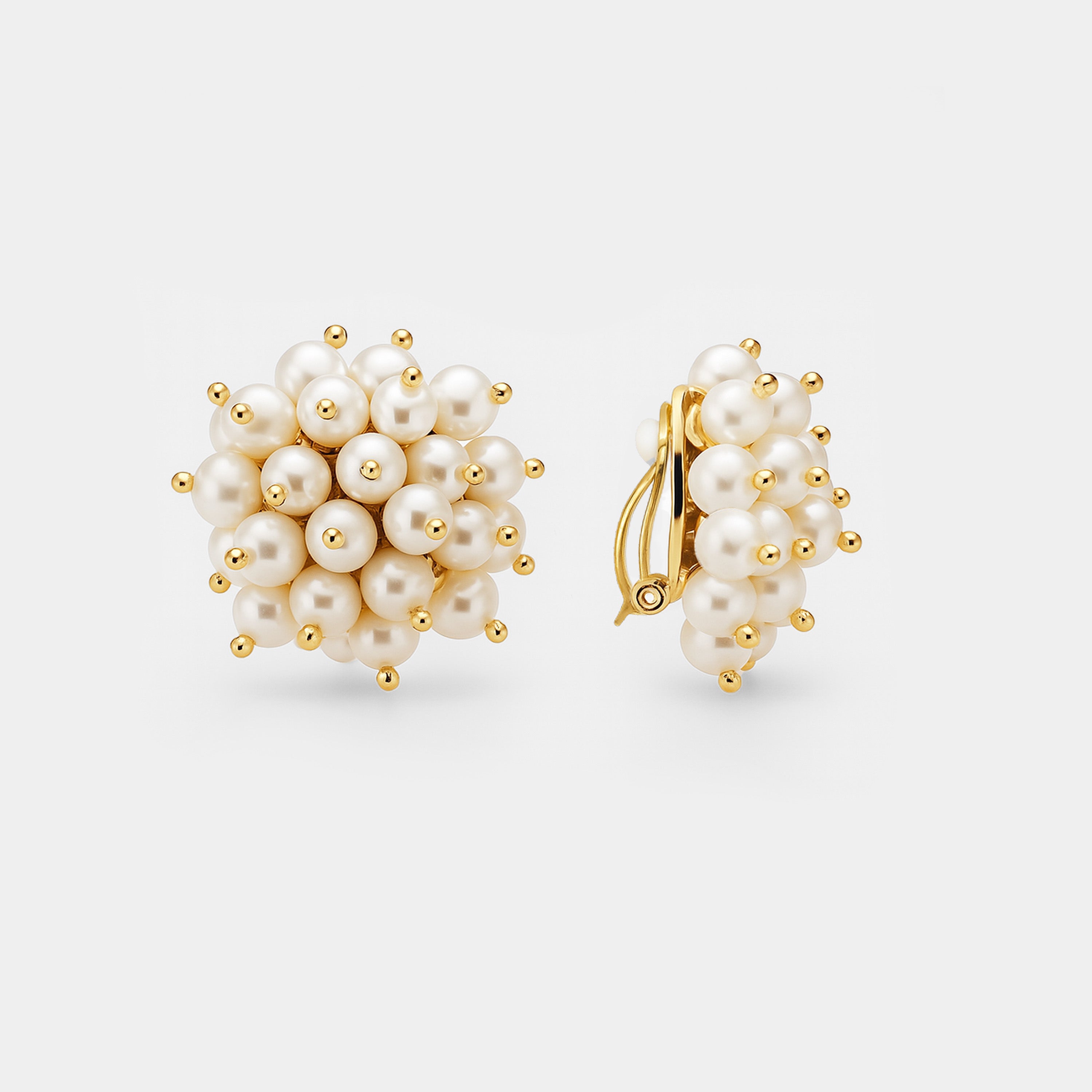(WH) Pendientes Bunch of Pearls