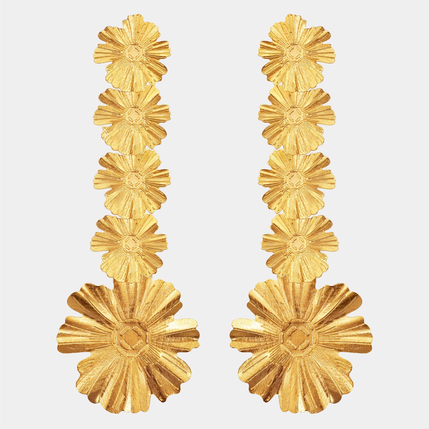 Pendientes Long Sunflower