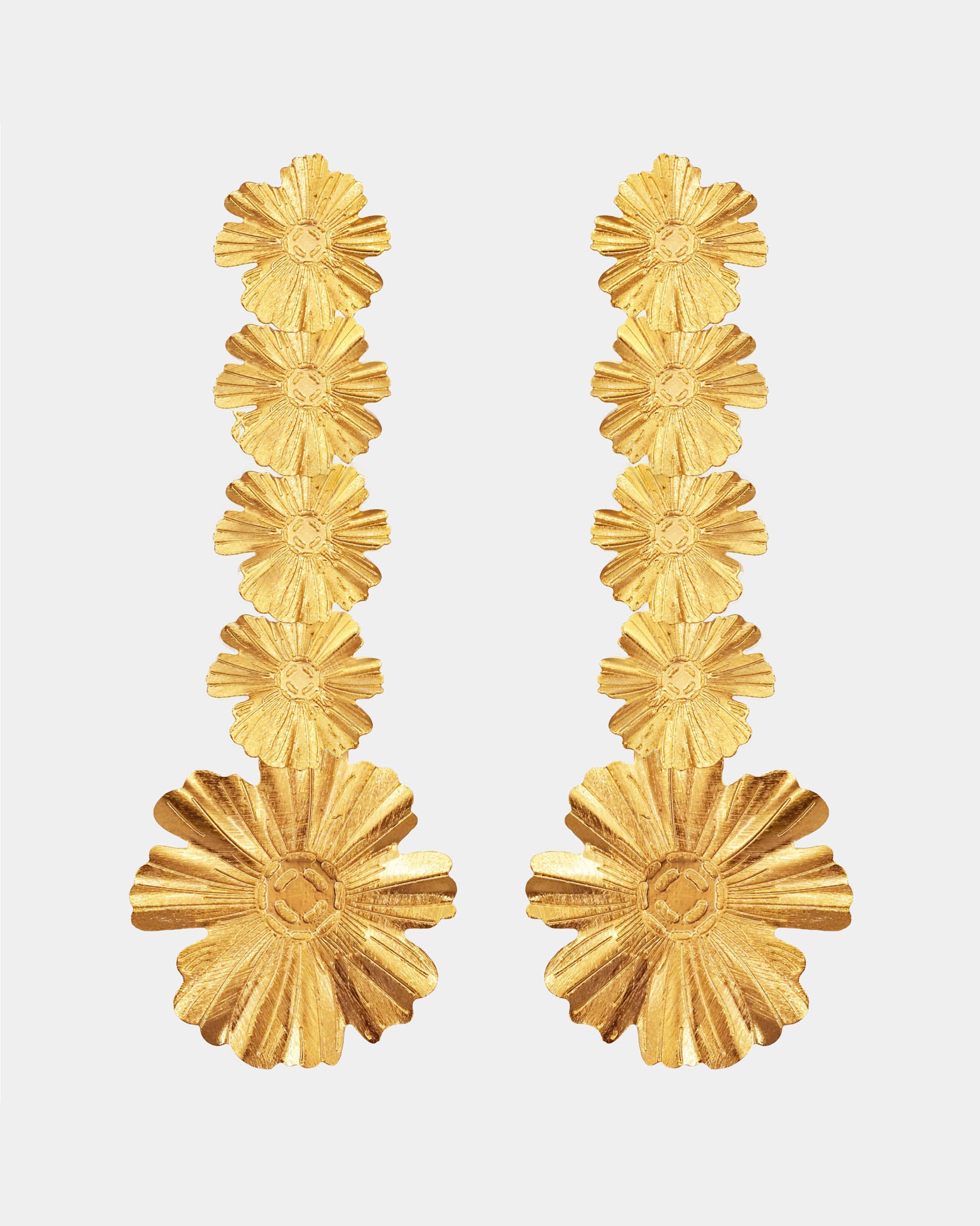 Pendientes Long Sunflower