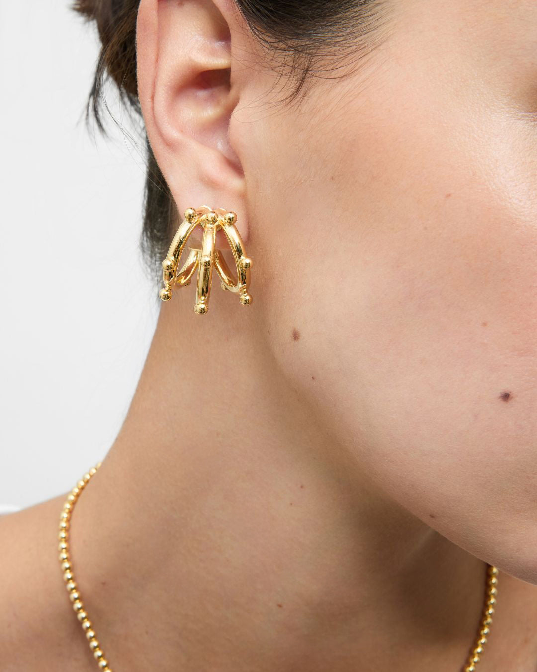 Pendientes Triple Punk - NUNU BARCELONA