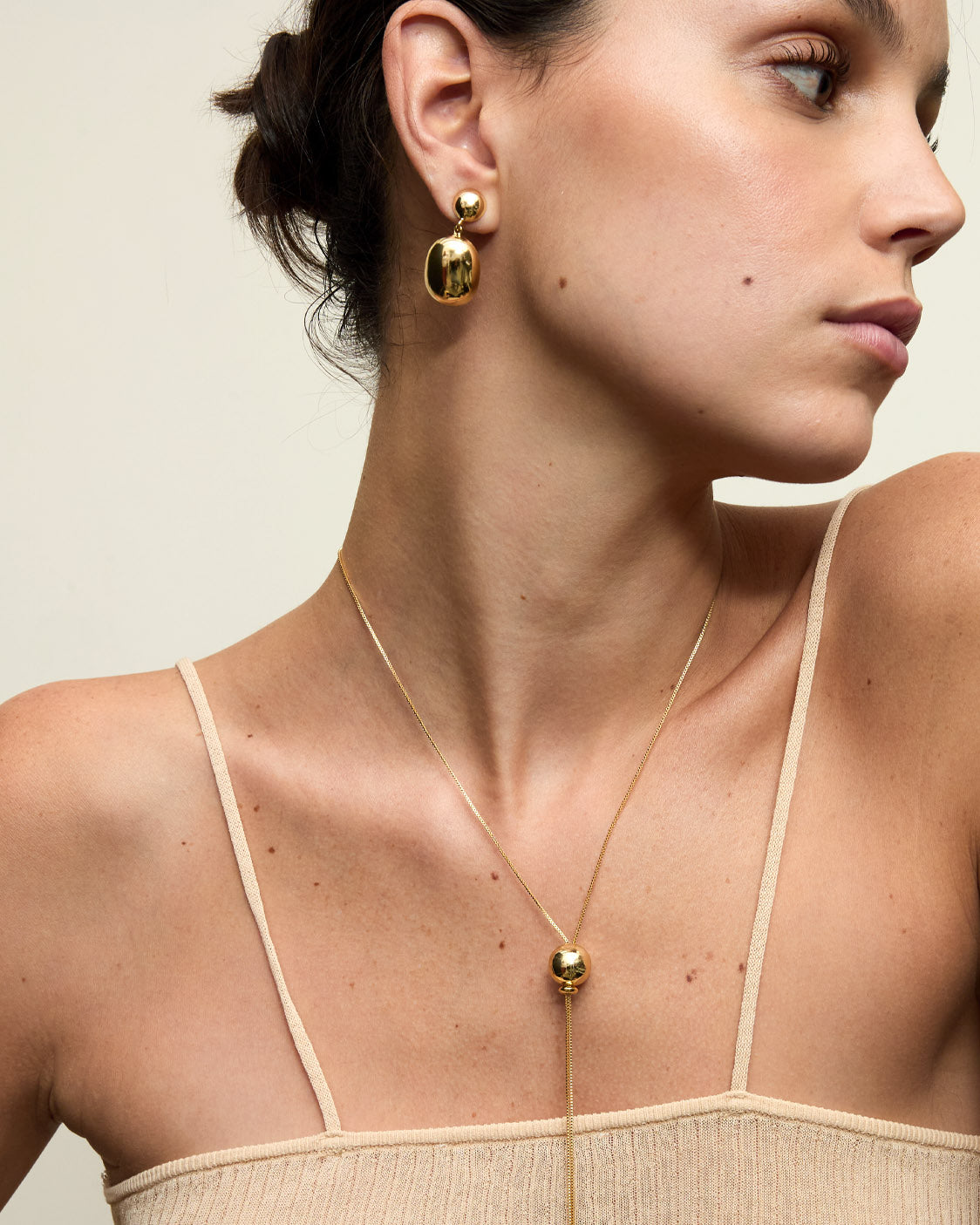 Pendientes Duo Lisse - NUNU BARCELONA